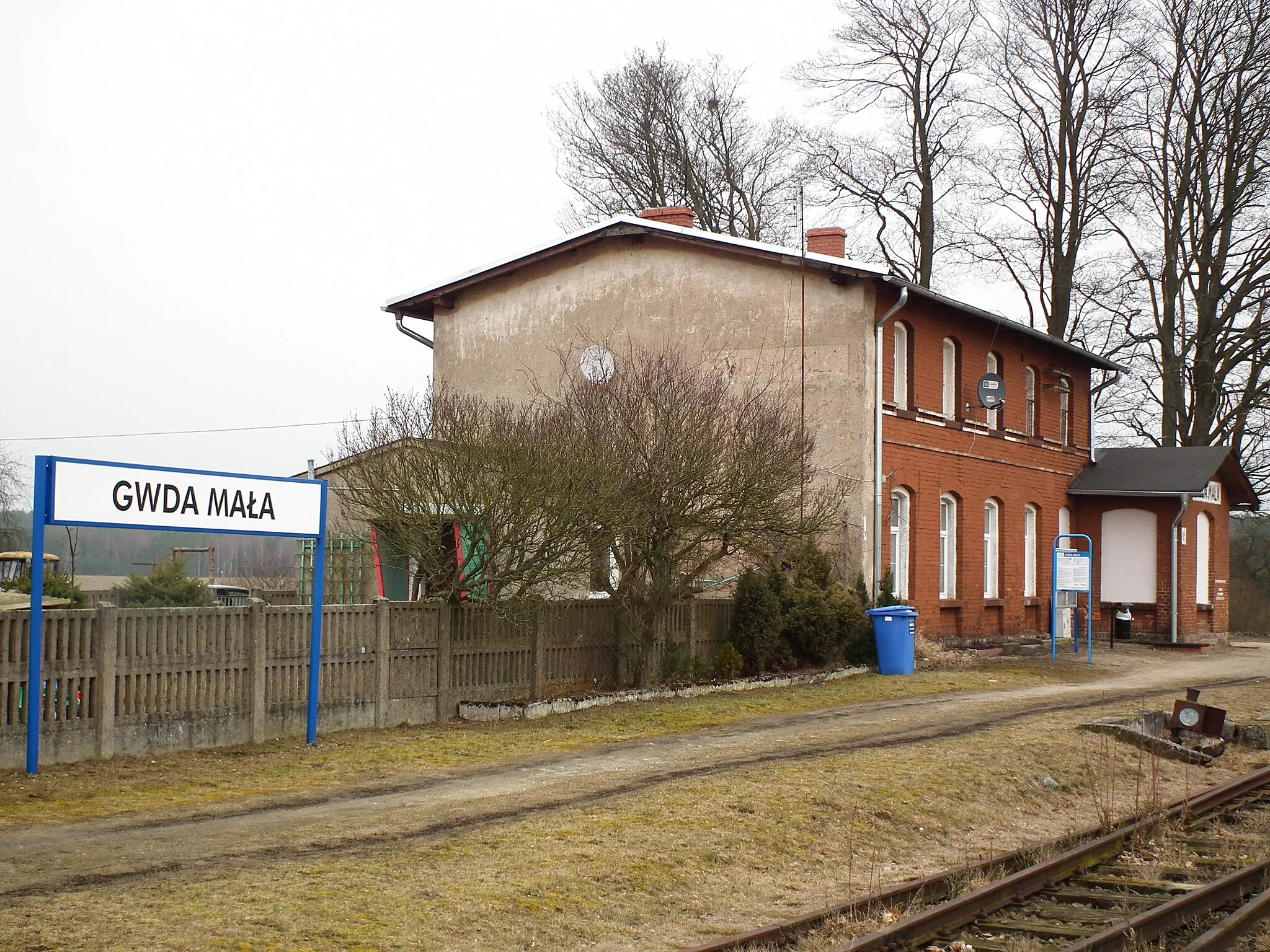 Photo showing: Stacja Gwda Mała.