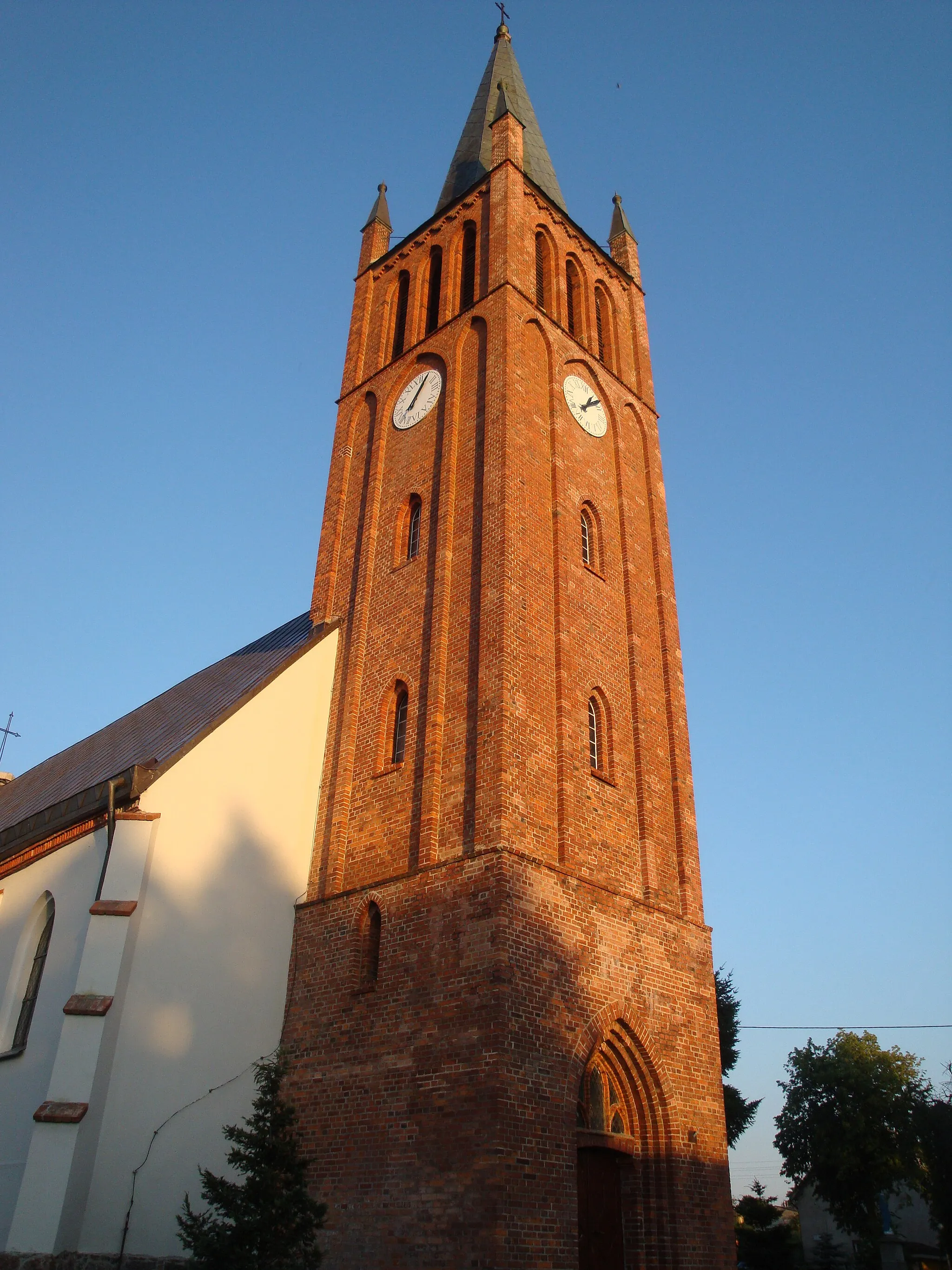 Photo showing: Gardna Wielka-village in Pomeranian Voivodeship, Poland. Church of Visitation BM