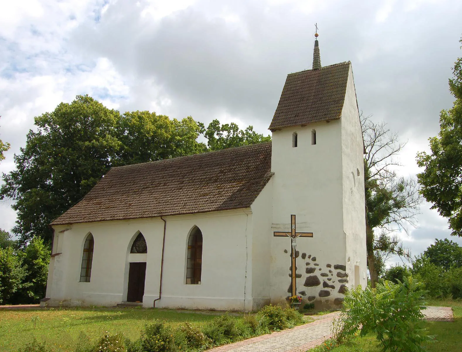 Photo showing: Chudaczewo - kościół. Autor: Michał Słupczewski