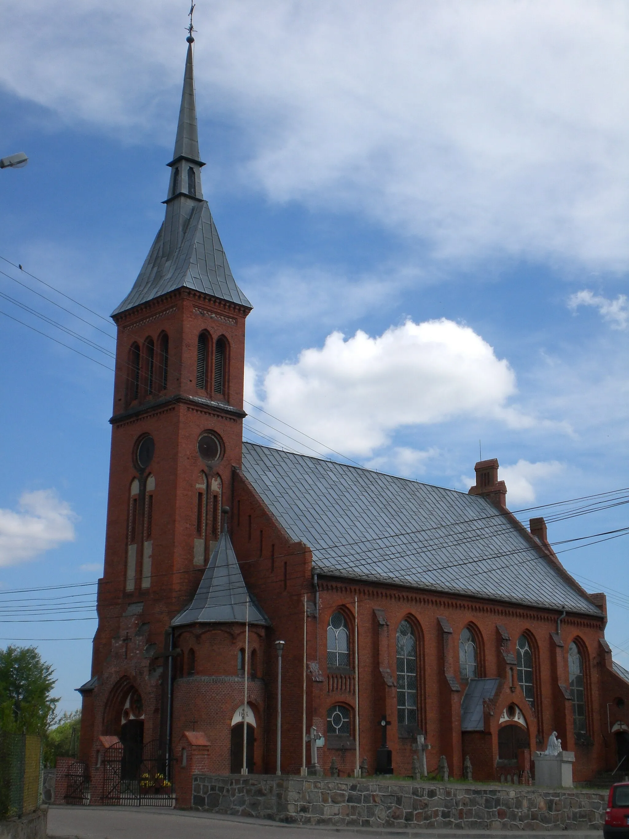 Photo showing: Wysin - All Saints church (bd. 1894)