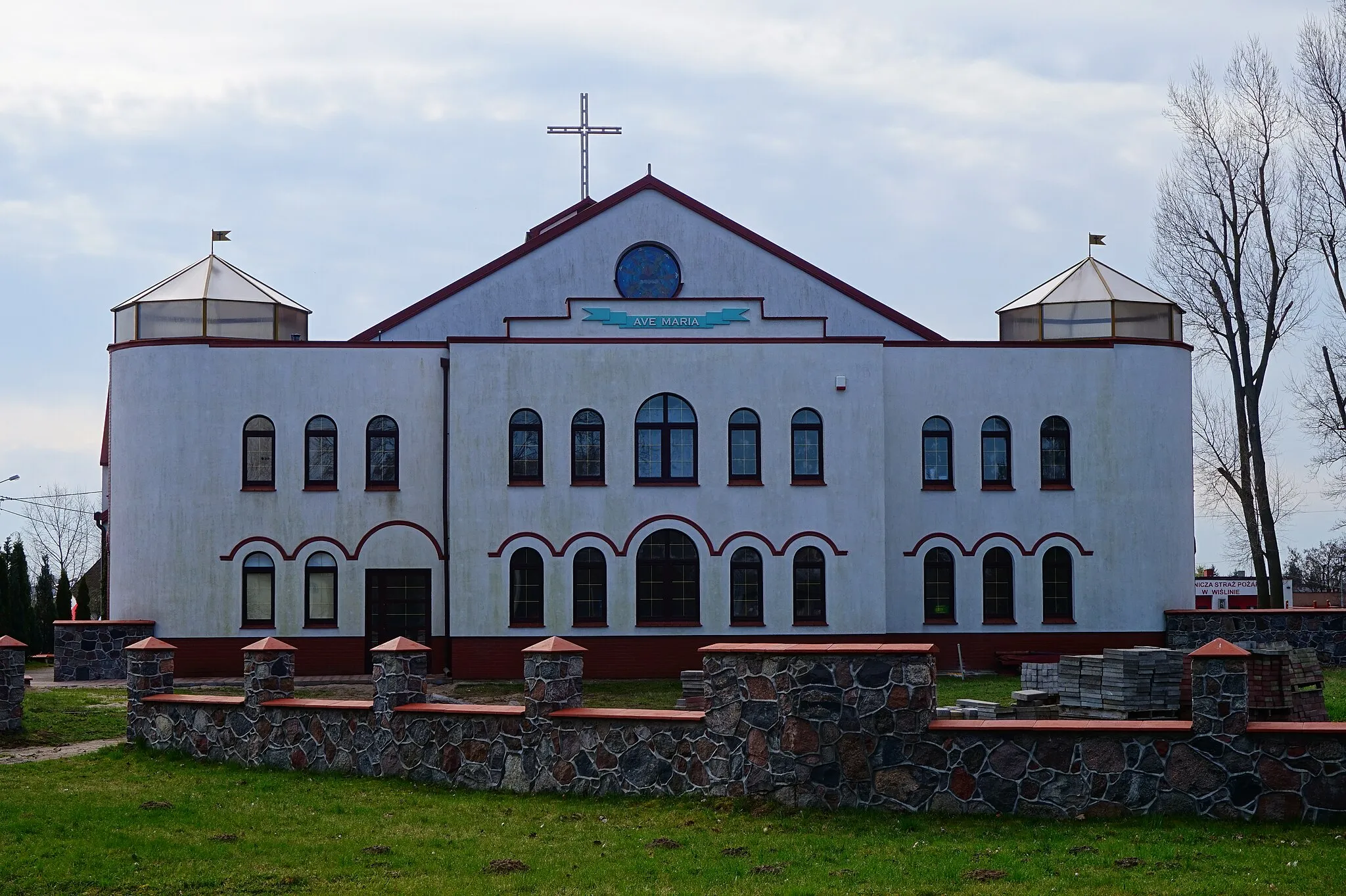 Photo showing: Kościół we wsi Wiślina, pow. gdański