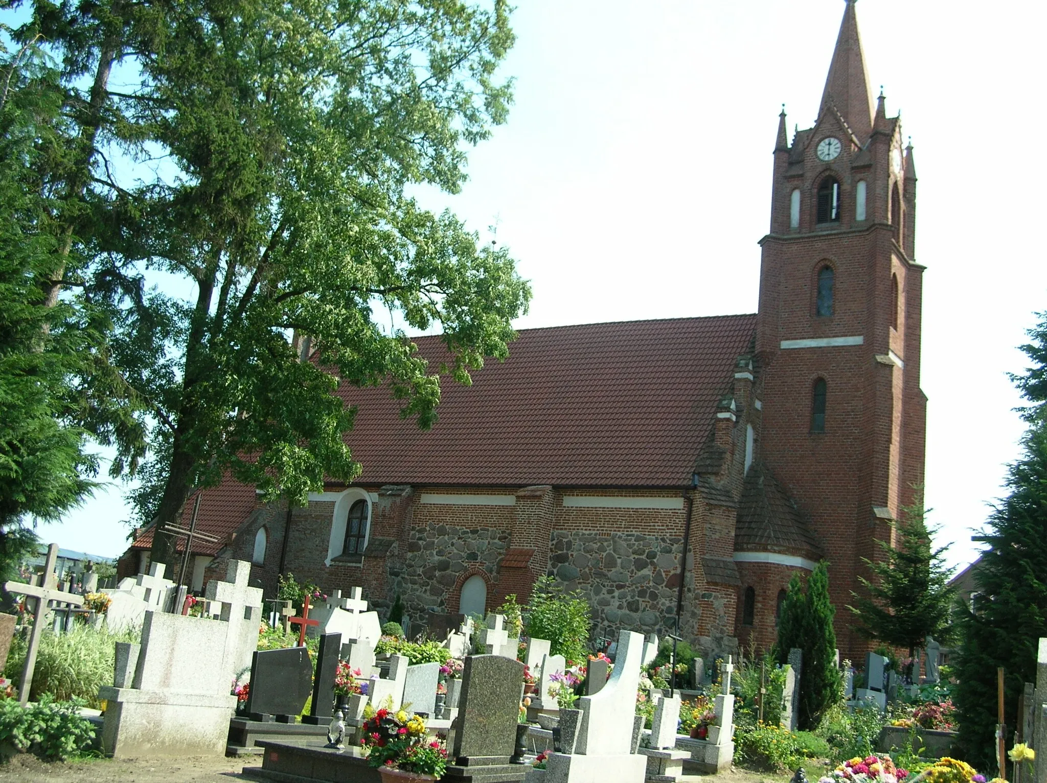 Photo showing: Saint George and Providence of God church in Tychnowy, Poland