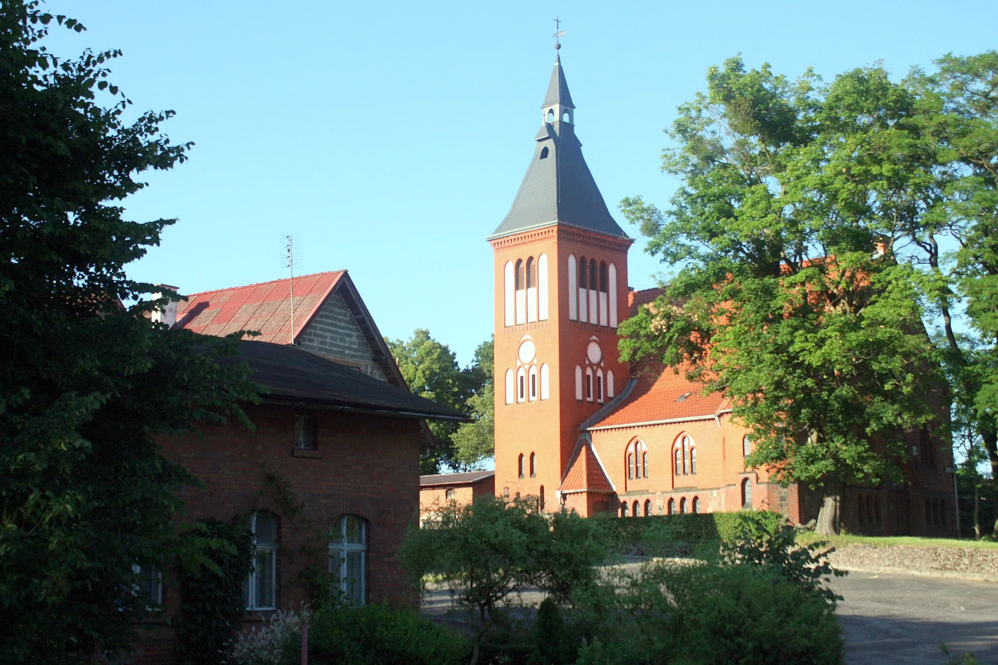 Photo showing: Swarożyn, Church of Saint Andrew Bobola