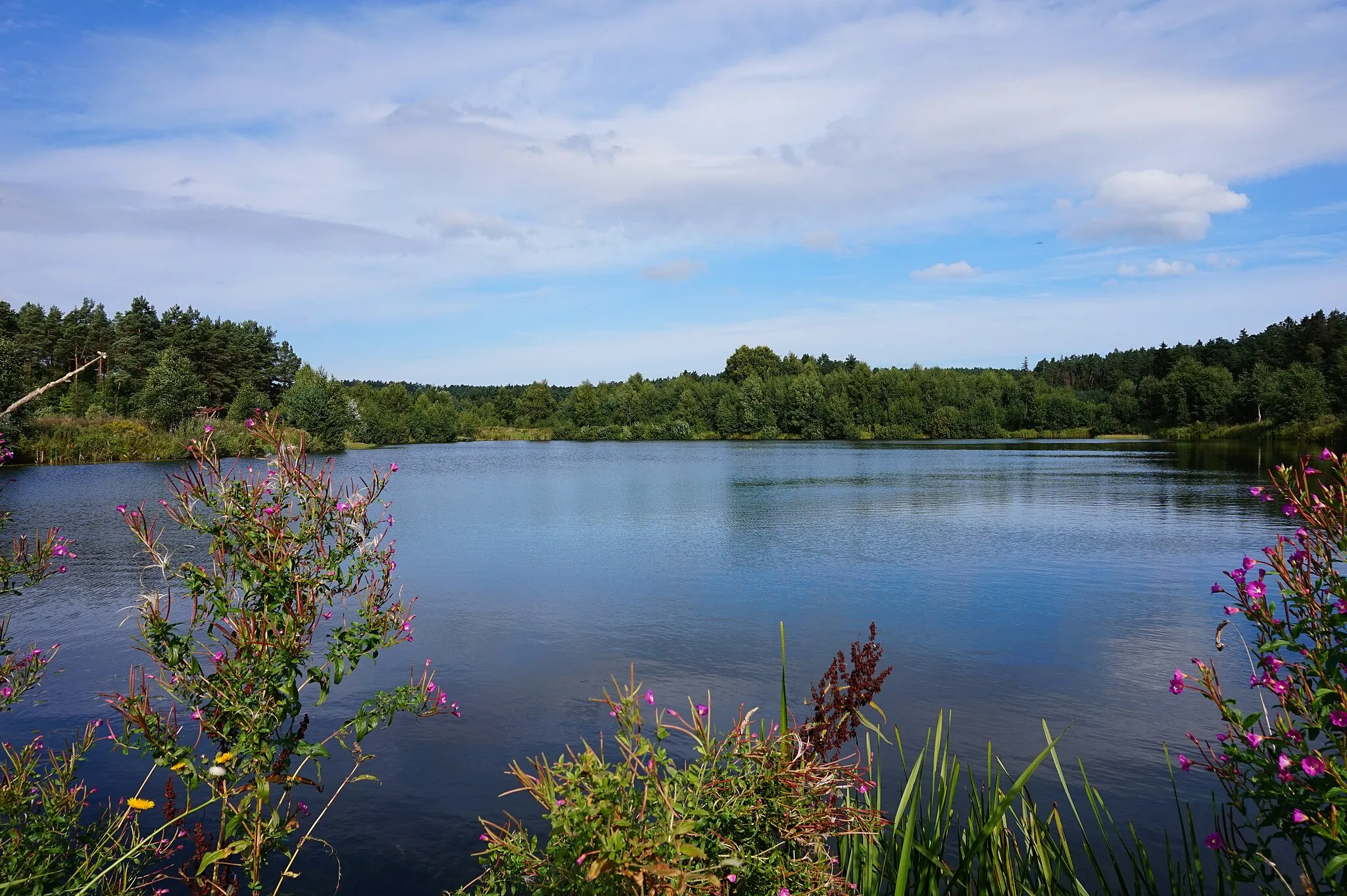 Photo showing: Sulmin - zbiornik retencyjny