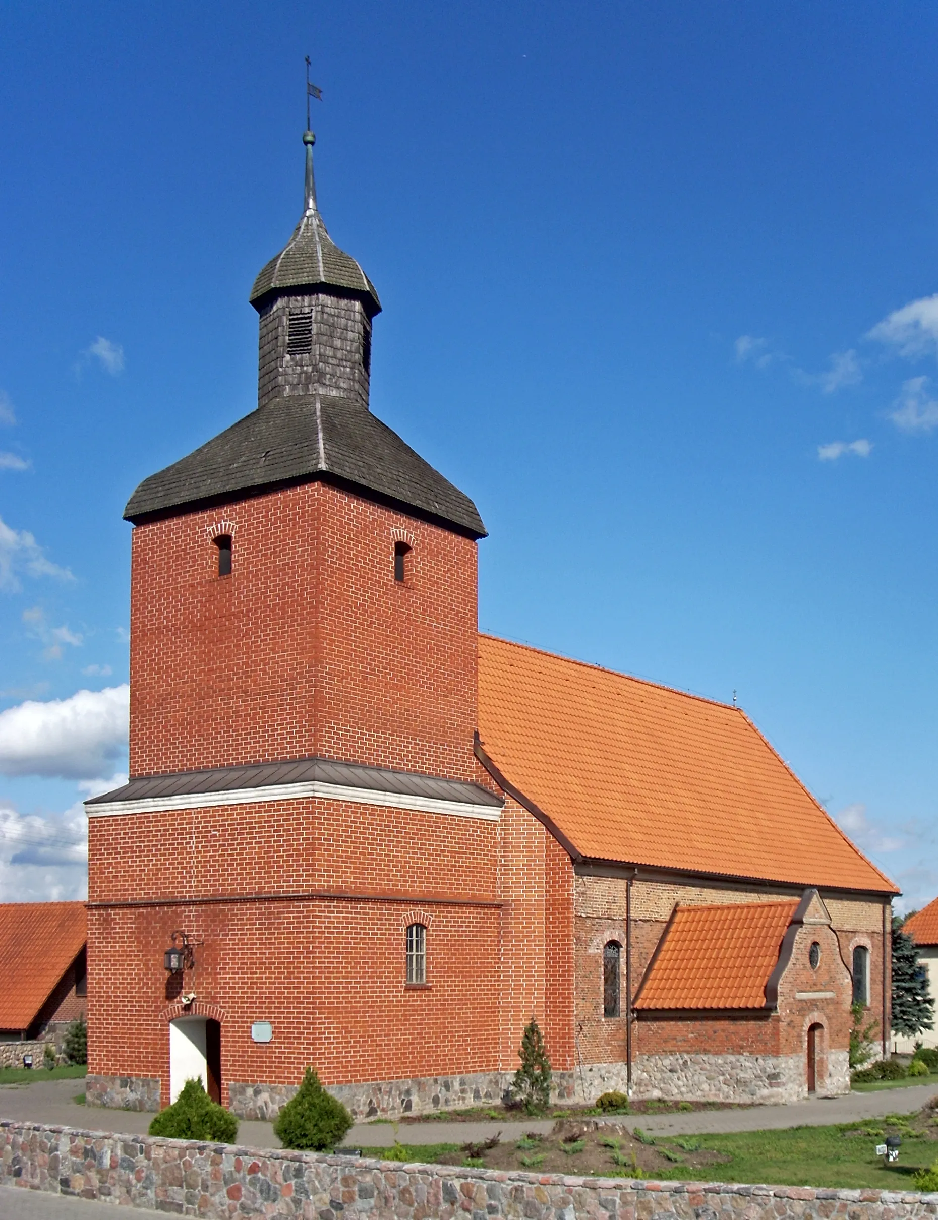 Photo showing: Church of St. Catherine of Alexandria in Stężyca