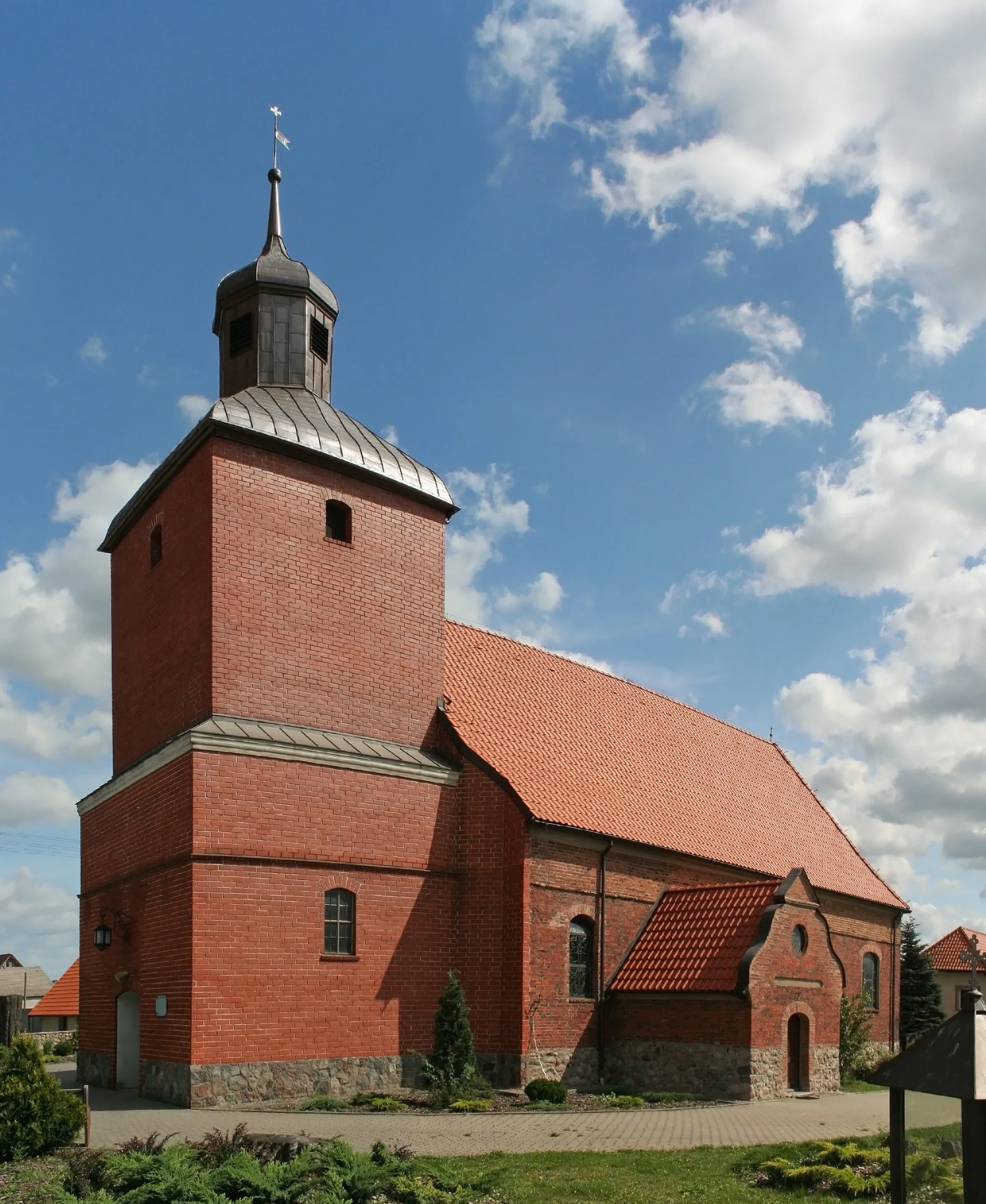 Photo showing: Church of St. Catherine of Alexandria in Stężyca.