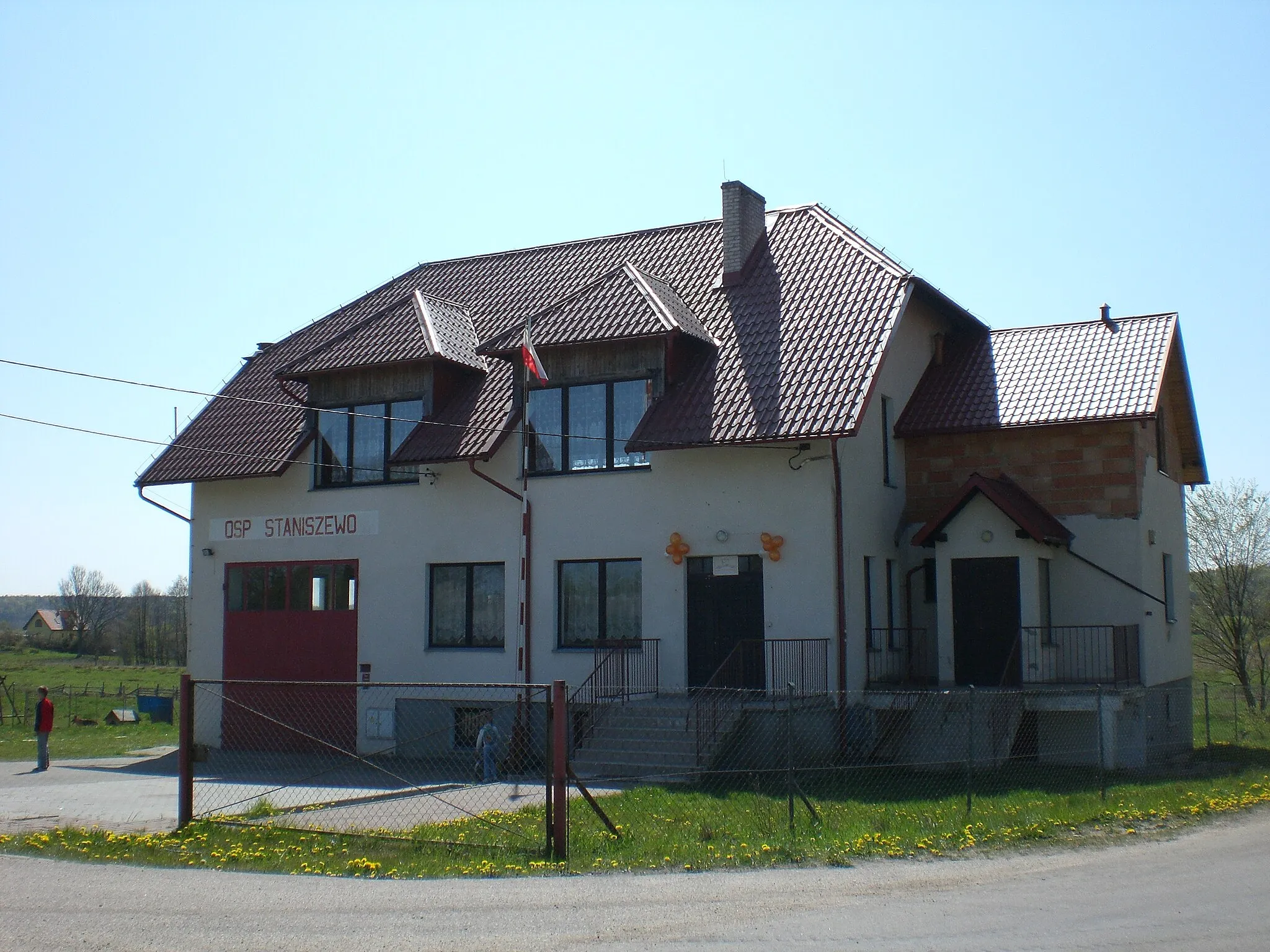 Photo showing: Staniszewo - fire department