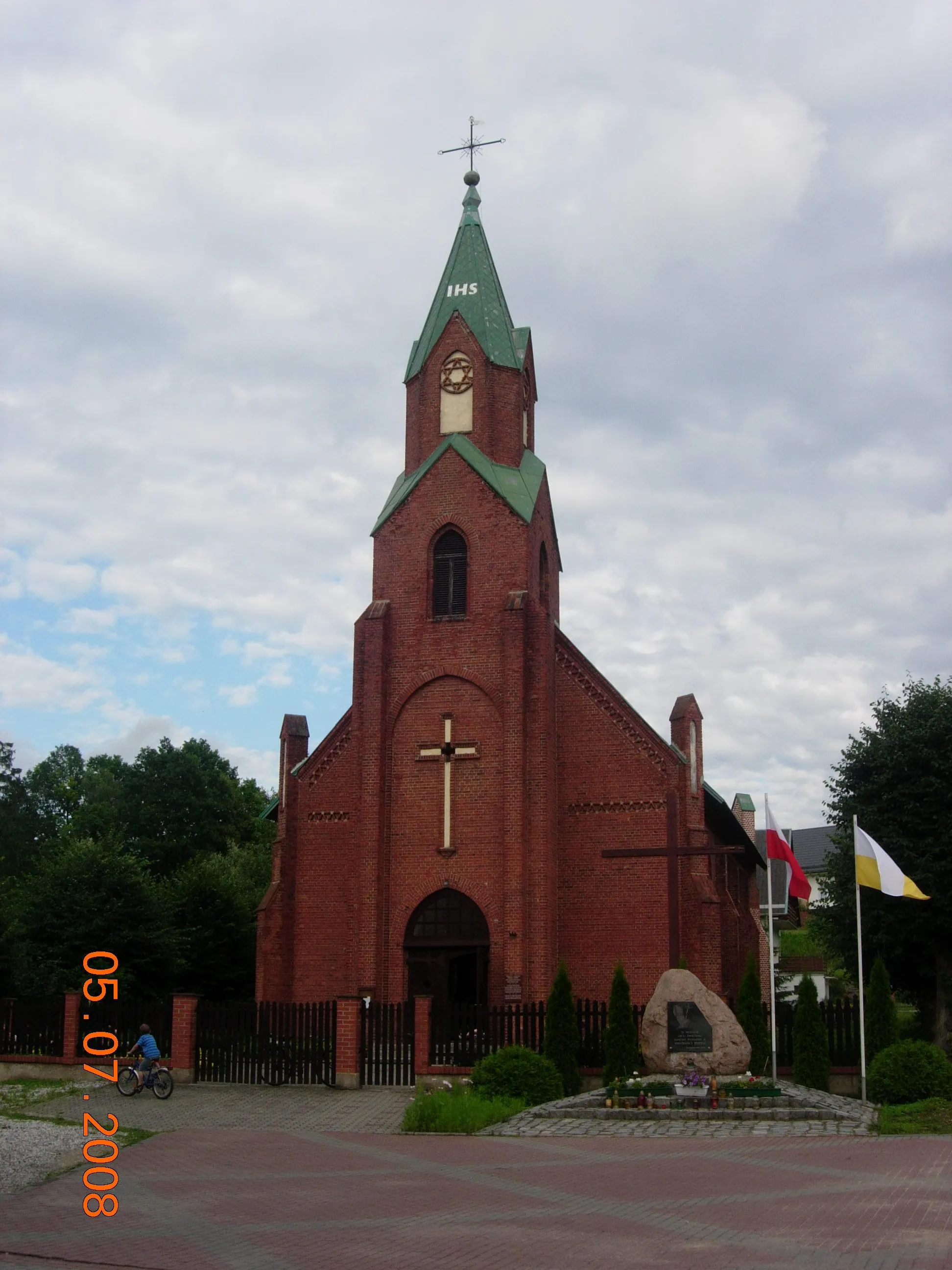 Photo showing: Ryjewo - Kościół parafialny bł. Michała Kozala