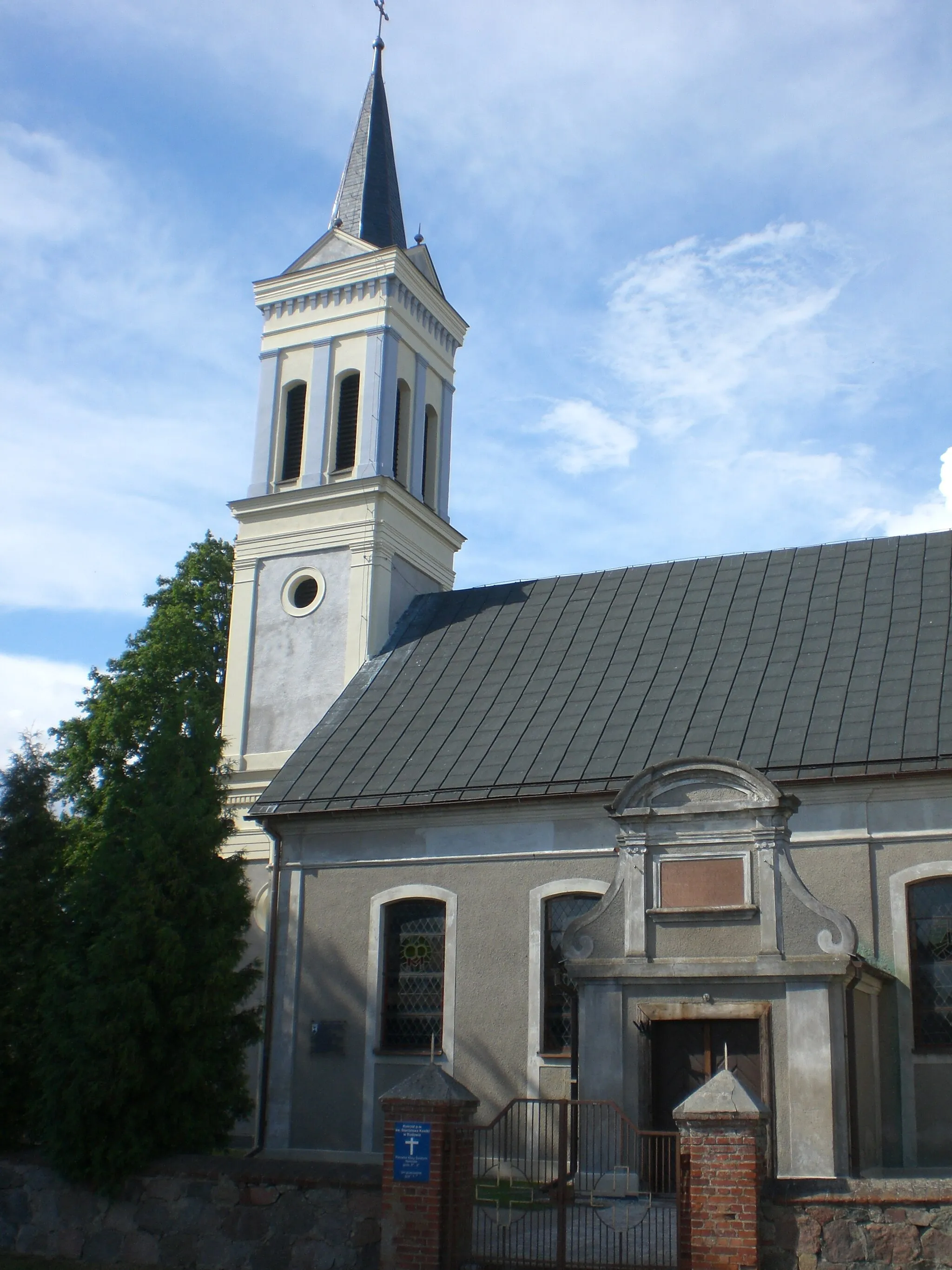 Photo showing: Saint Stanislaus Kostka church in Rodowo, Poland