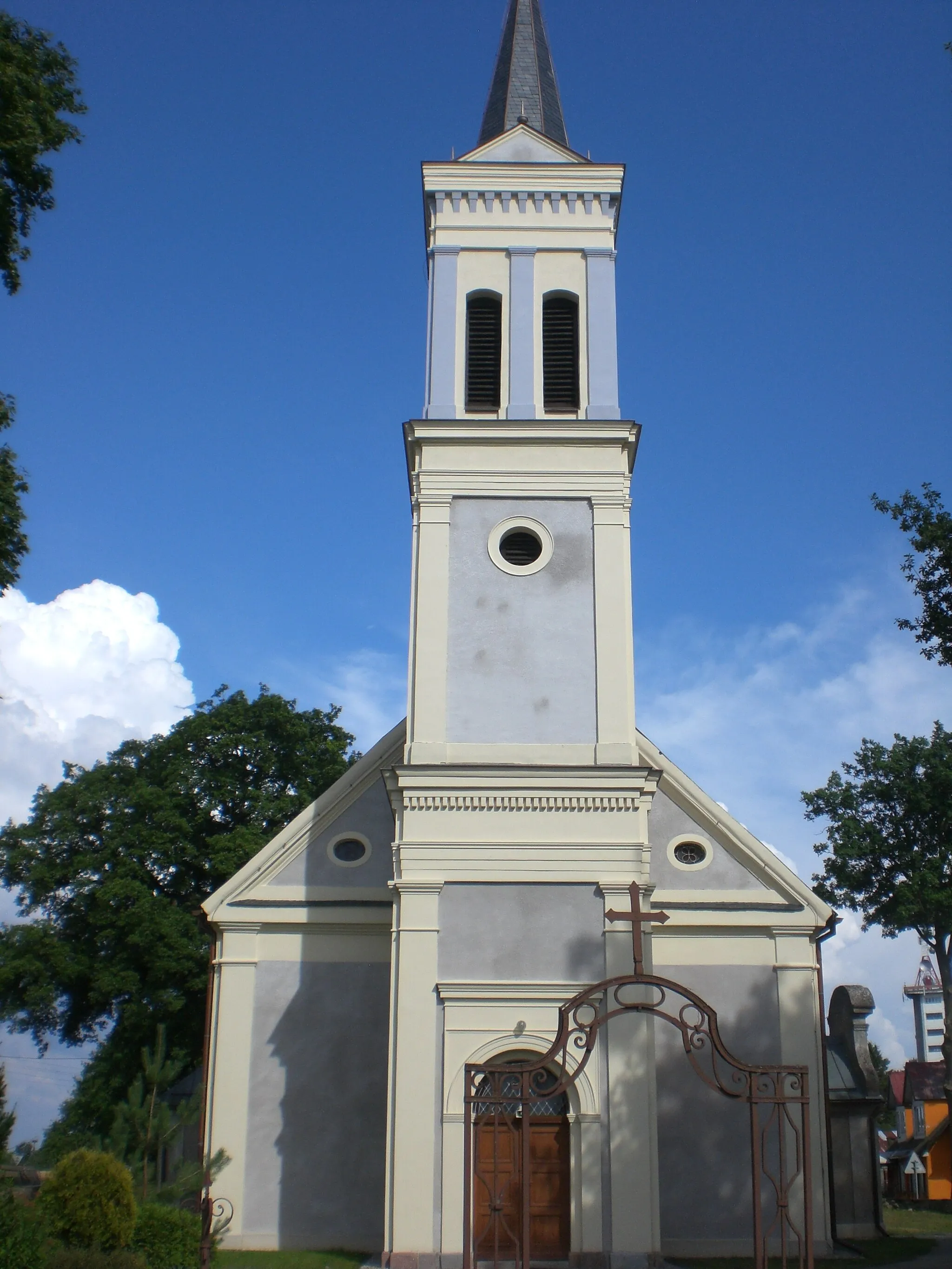 Photo showing: Saint Stanislaus Kostka church in Rodowo, Poland