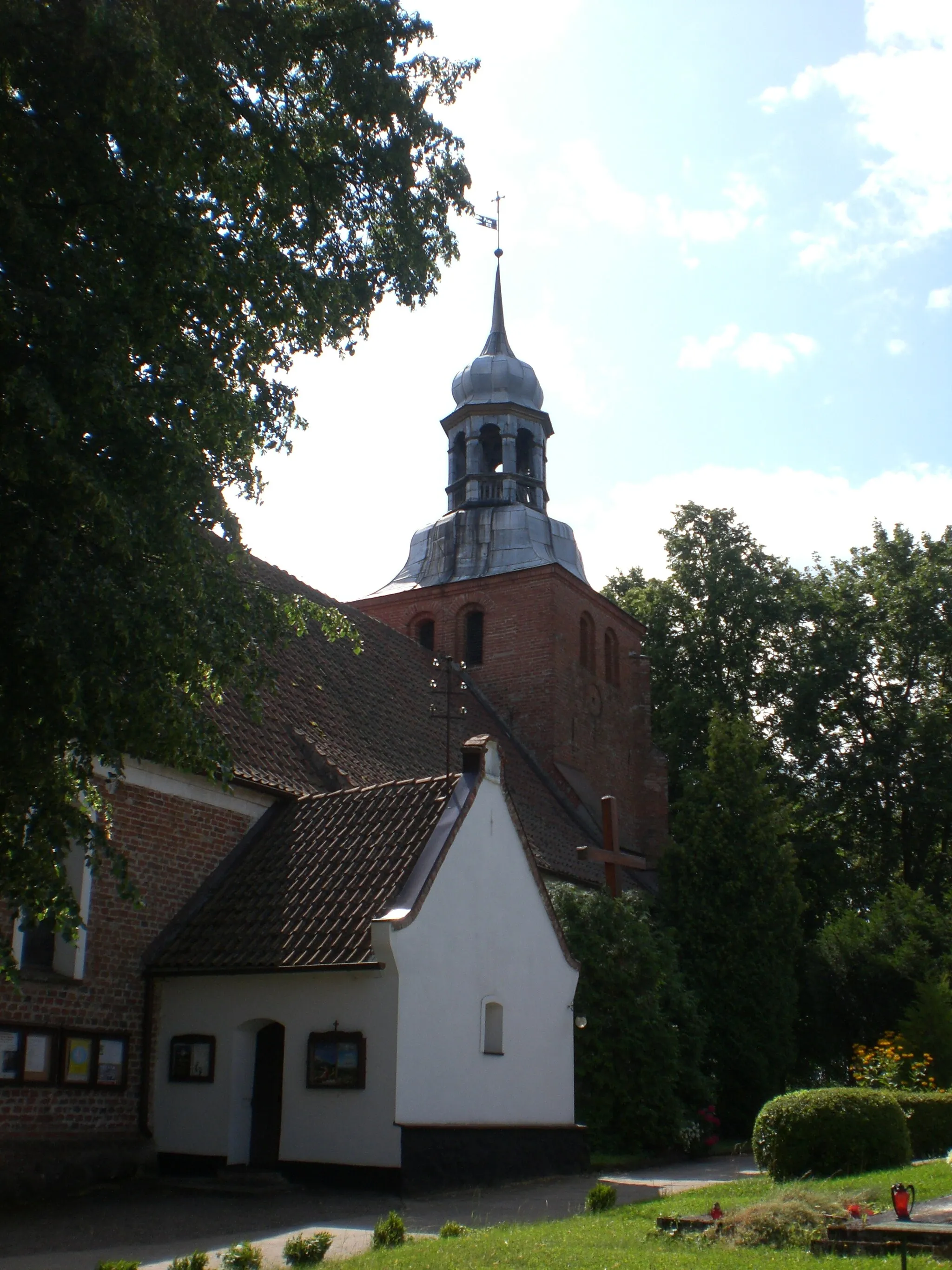 Photo showing: Saint Bartholomew church in Rajkowy