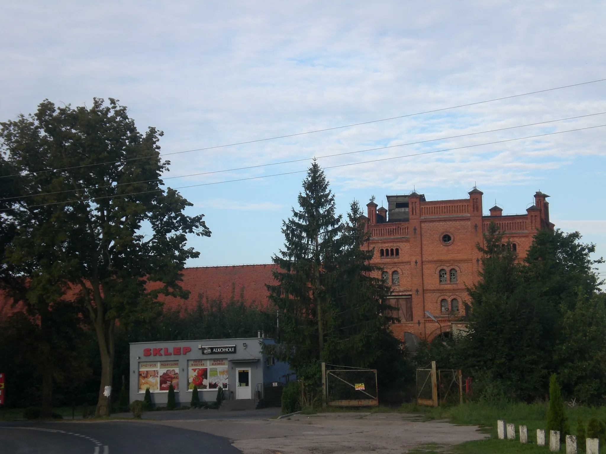 Photo showing: Radziejewo, gorzelnia