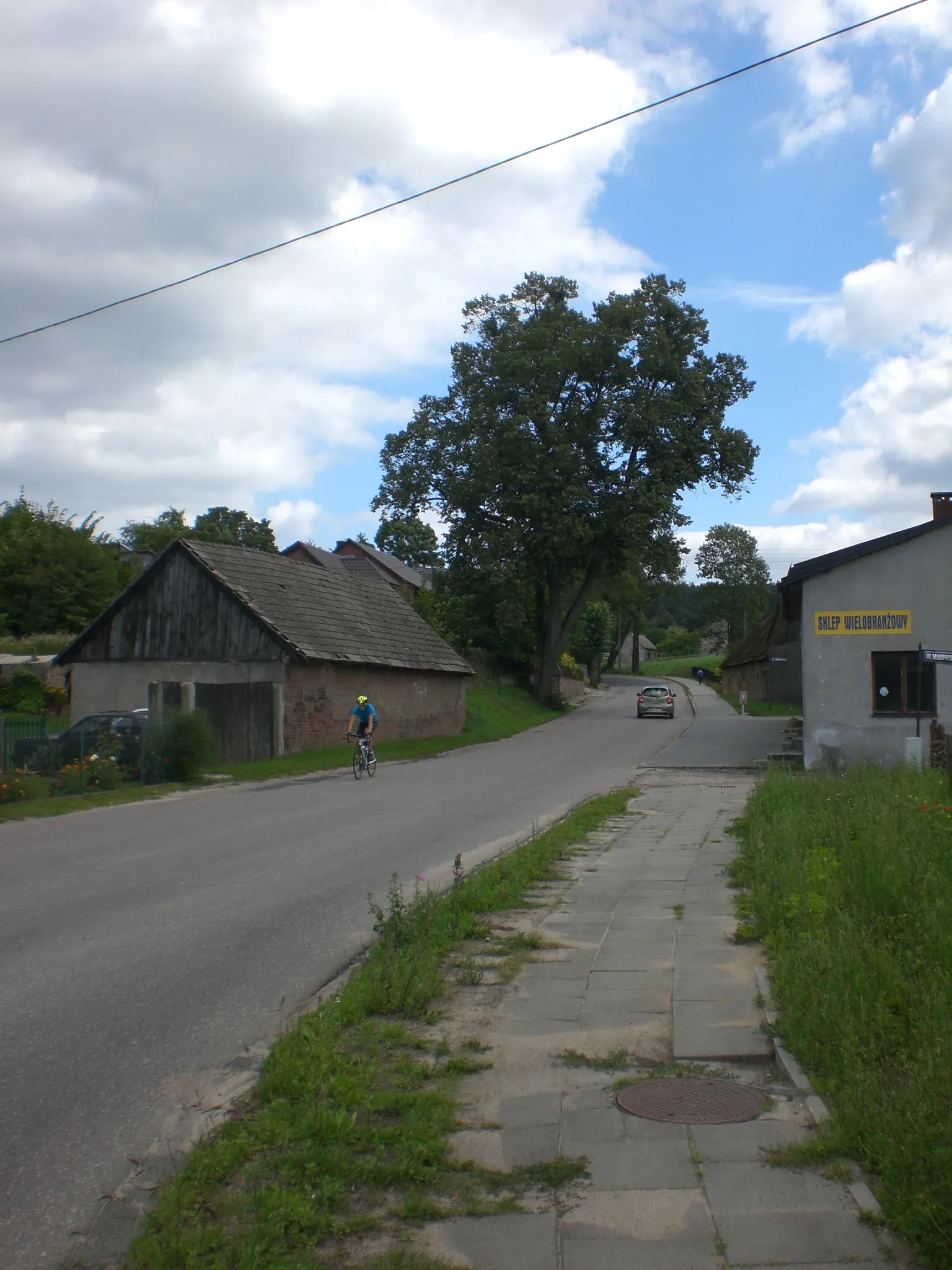 Photo showing: Przetoczyno, ul. Pomorska (DW224)