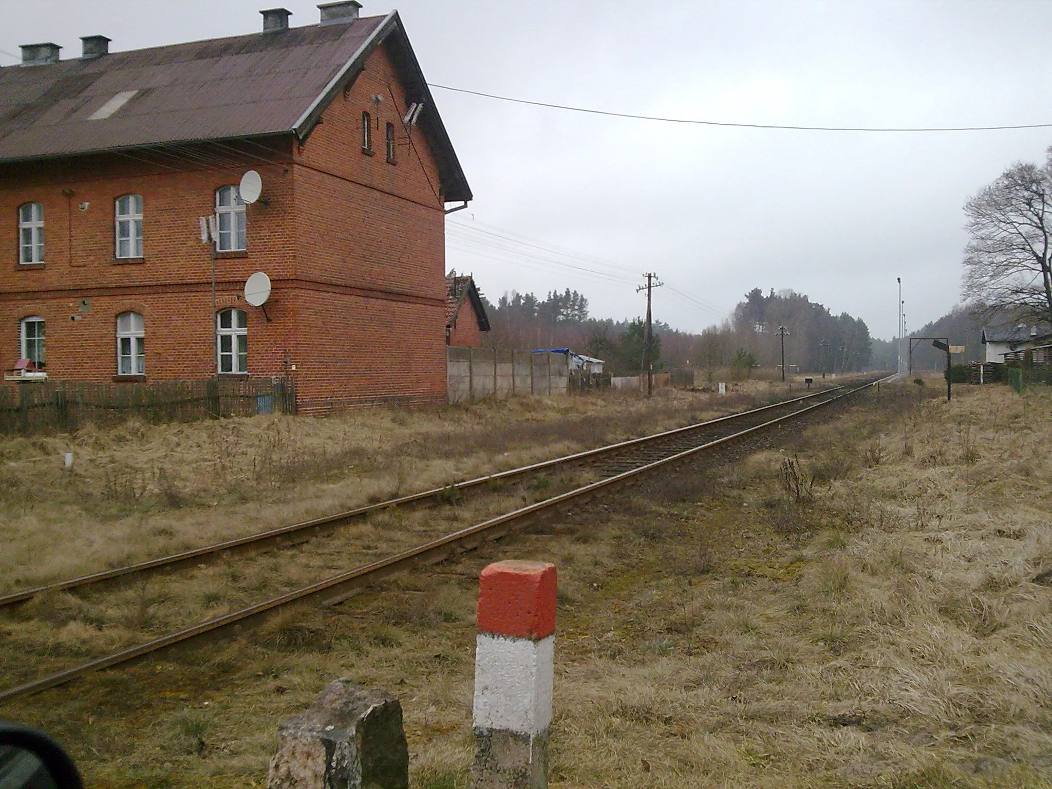 Photo showing: przystanek kolejowy Powałki