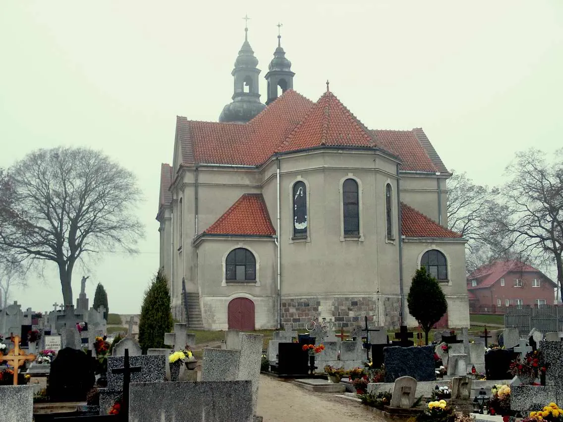 Photo showing: Kościół i cmentarz w Pinczynie (zabytek nr rejestr. A-1833)