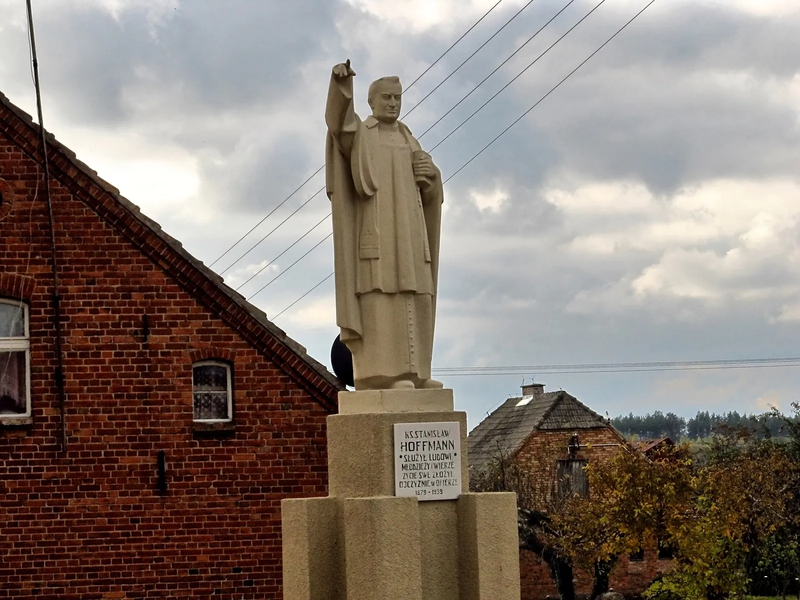 Photo showing: Figure Fr. Stanislaus Hoffman