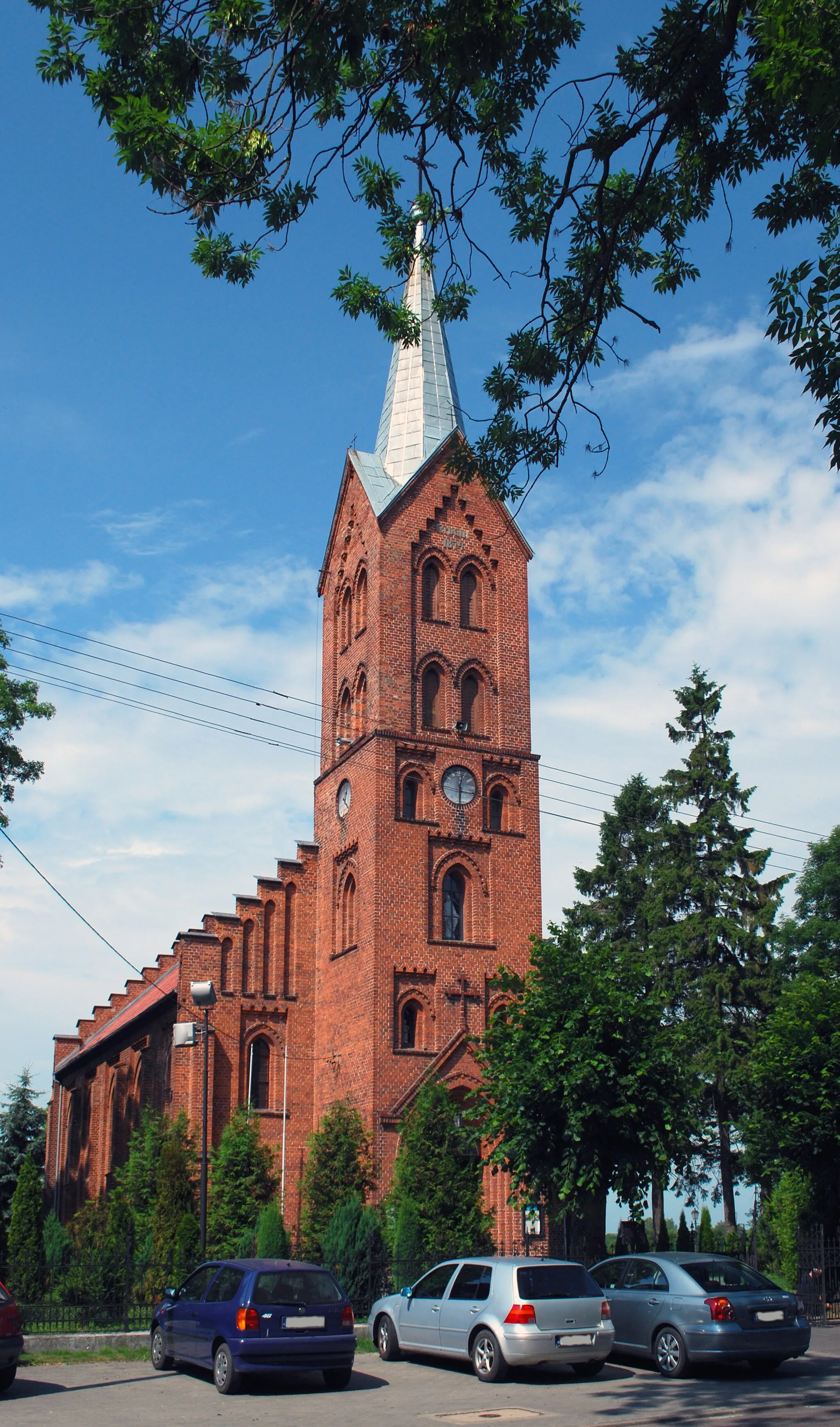 Photo showing: Kościół św. Jana Baptysty w Ostaszewie.