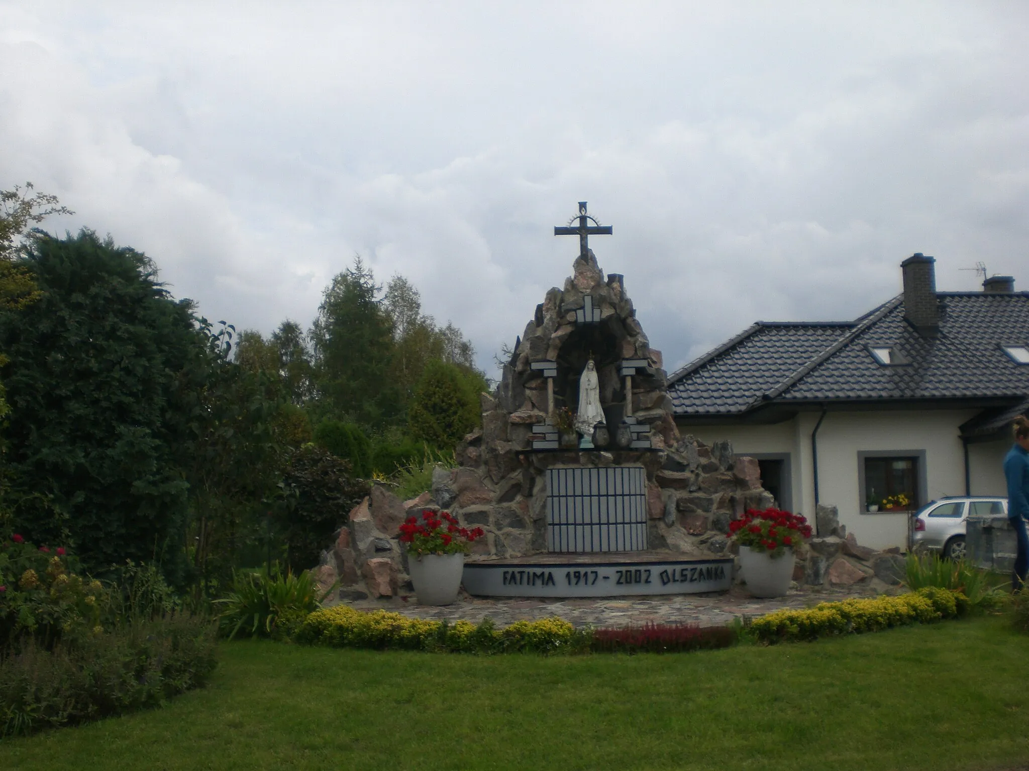 Photo showing: Olszanka, kapliczka