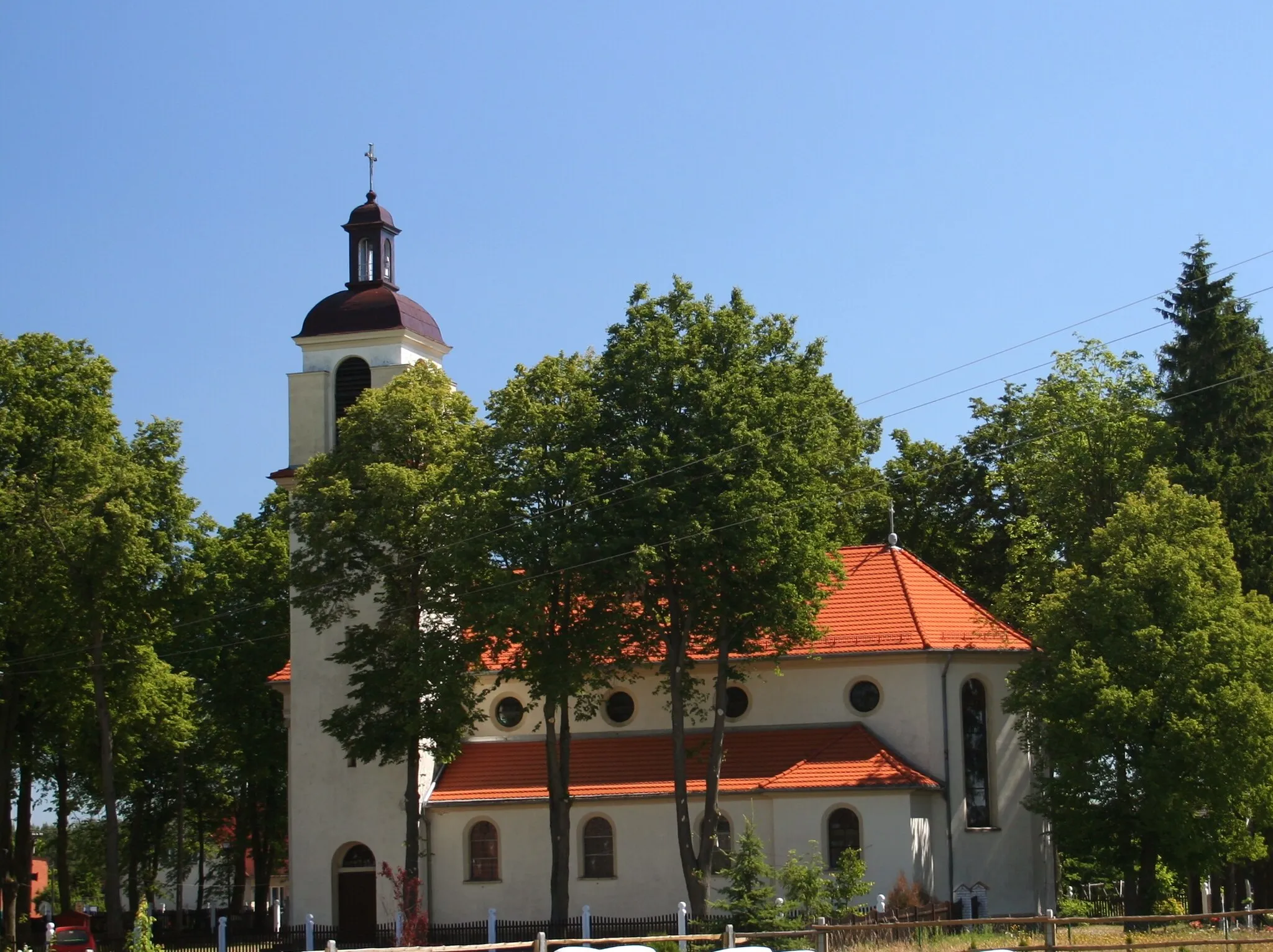 Photo showing: Kościół Wniebowzięcia NMP w Odrach