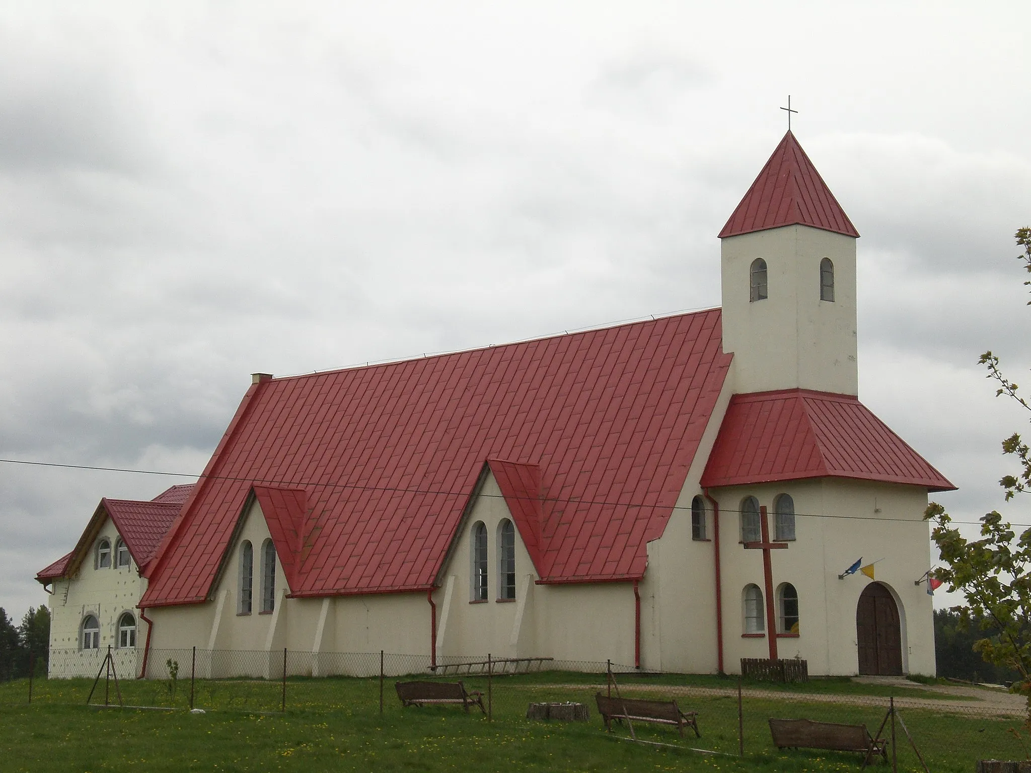 Photo showing: Nowa Wieś Przywidzka - church