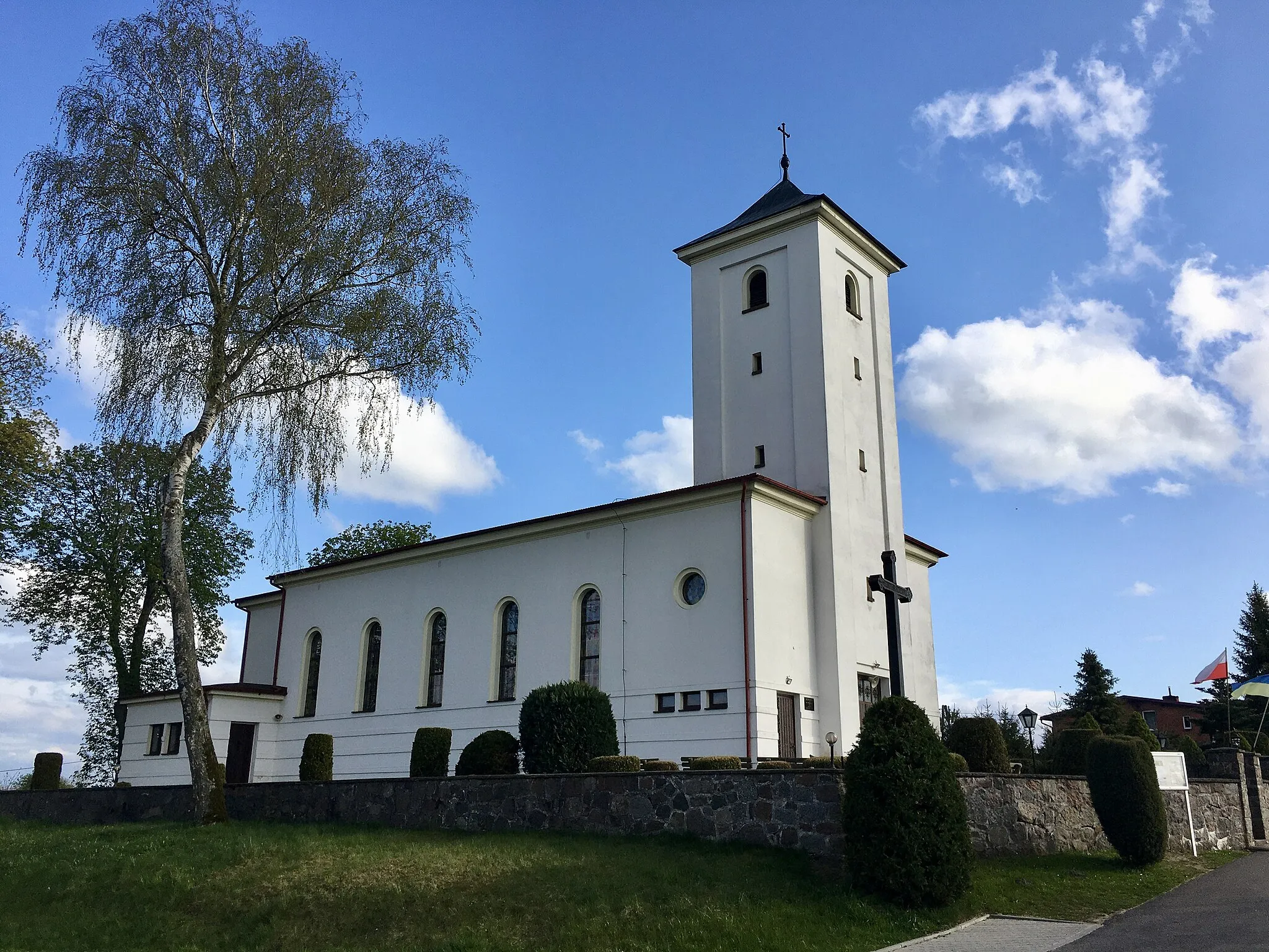 Photo showing: Saint Nicholas church in Niedamowo
