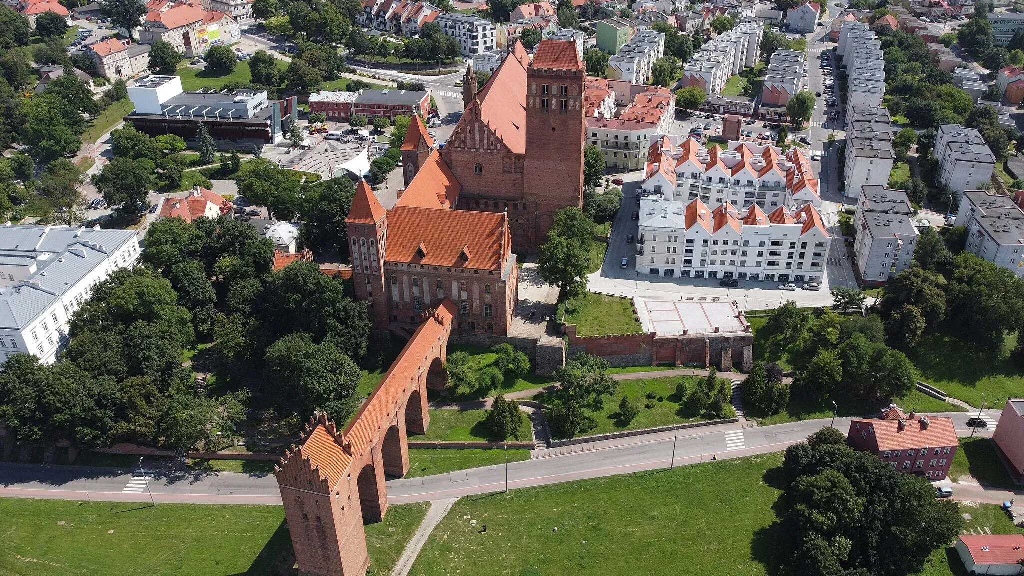Photo showing: Kwidzyn Castle from above