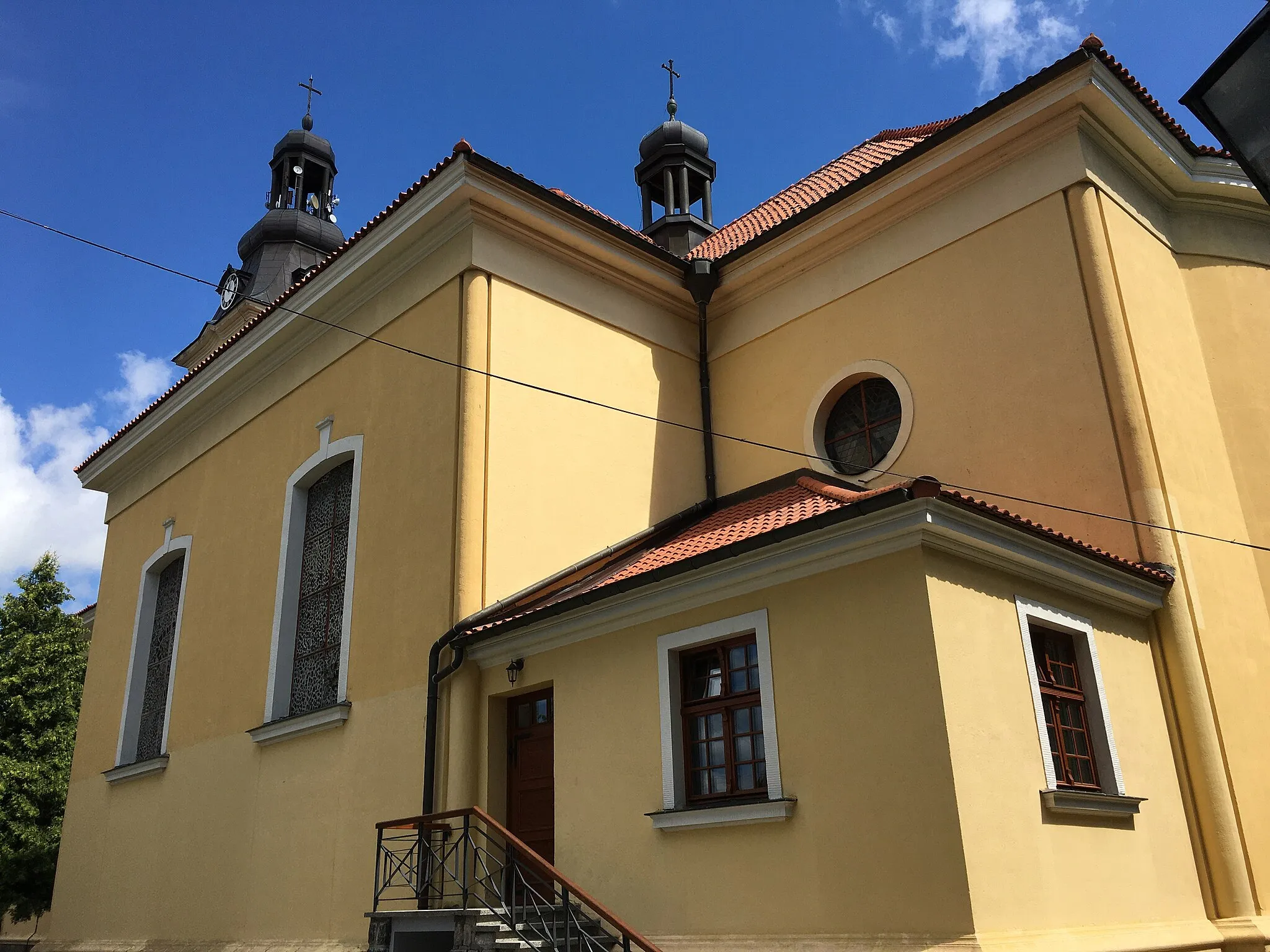 Photo showing: Transept, zakrystia i prezbiterium kościoła św. Jakuba w Lubichowie, powiat starogardzki