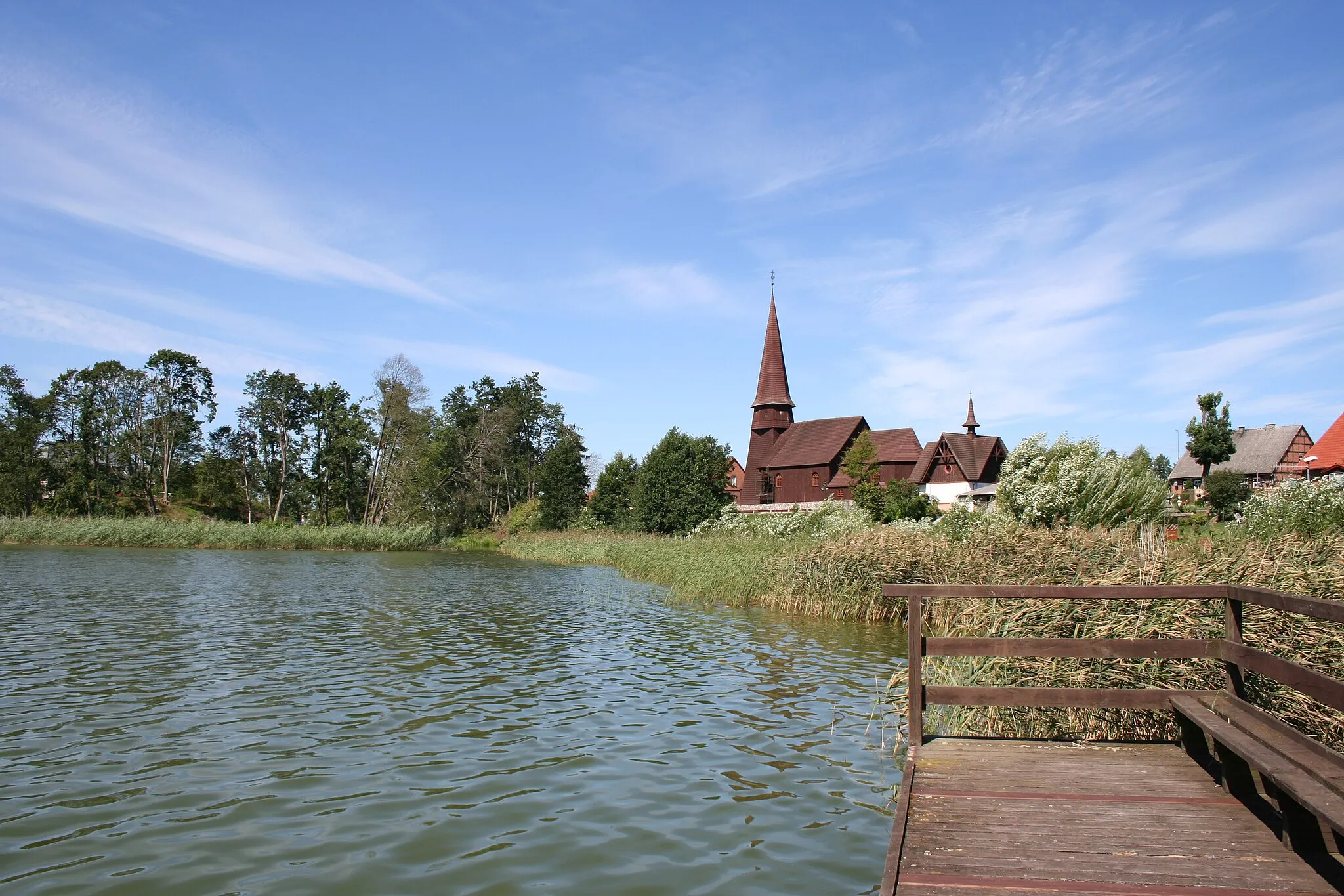 Photo showing: Leśno, Kościół Podwyższenia Św. Krzyża