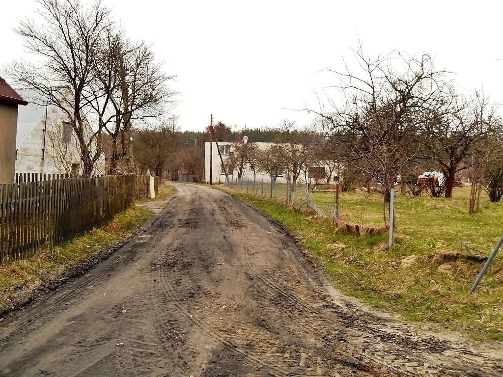 Photo showing: The invention buildings and road