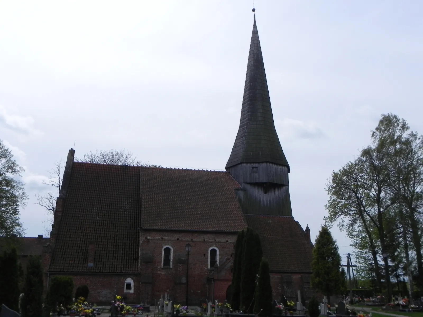 Photo showing: Kościół w Kończewicach / Church in Kończewice