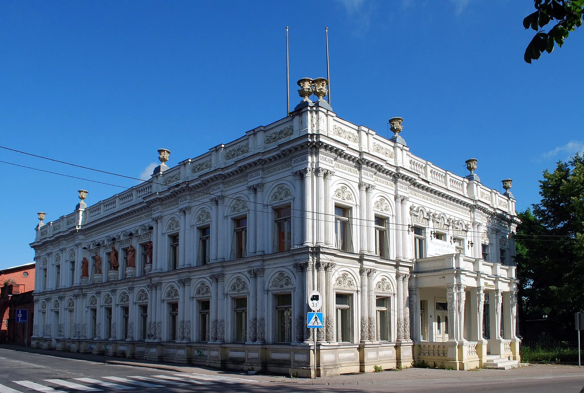 Photo showing: Pałac Wiechertów w Starogardzie Gdańskim.