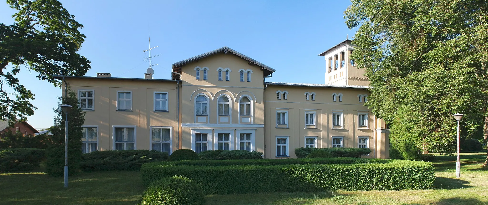 Photo showing: Manor in Kłanino.
