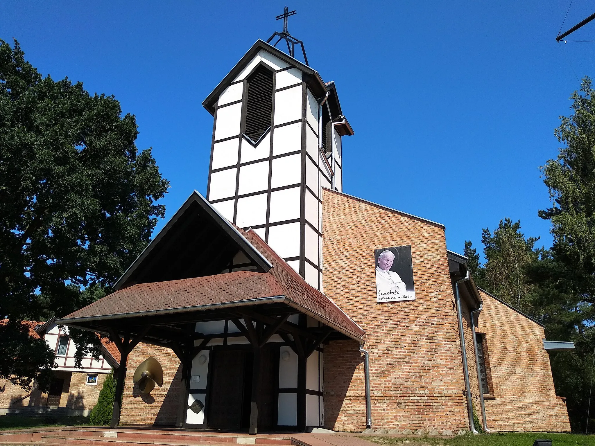 Photo showing: Kościół parafialny pw. św. Marka Ewangelisty w Kątach Rybackich.