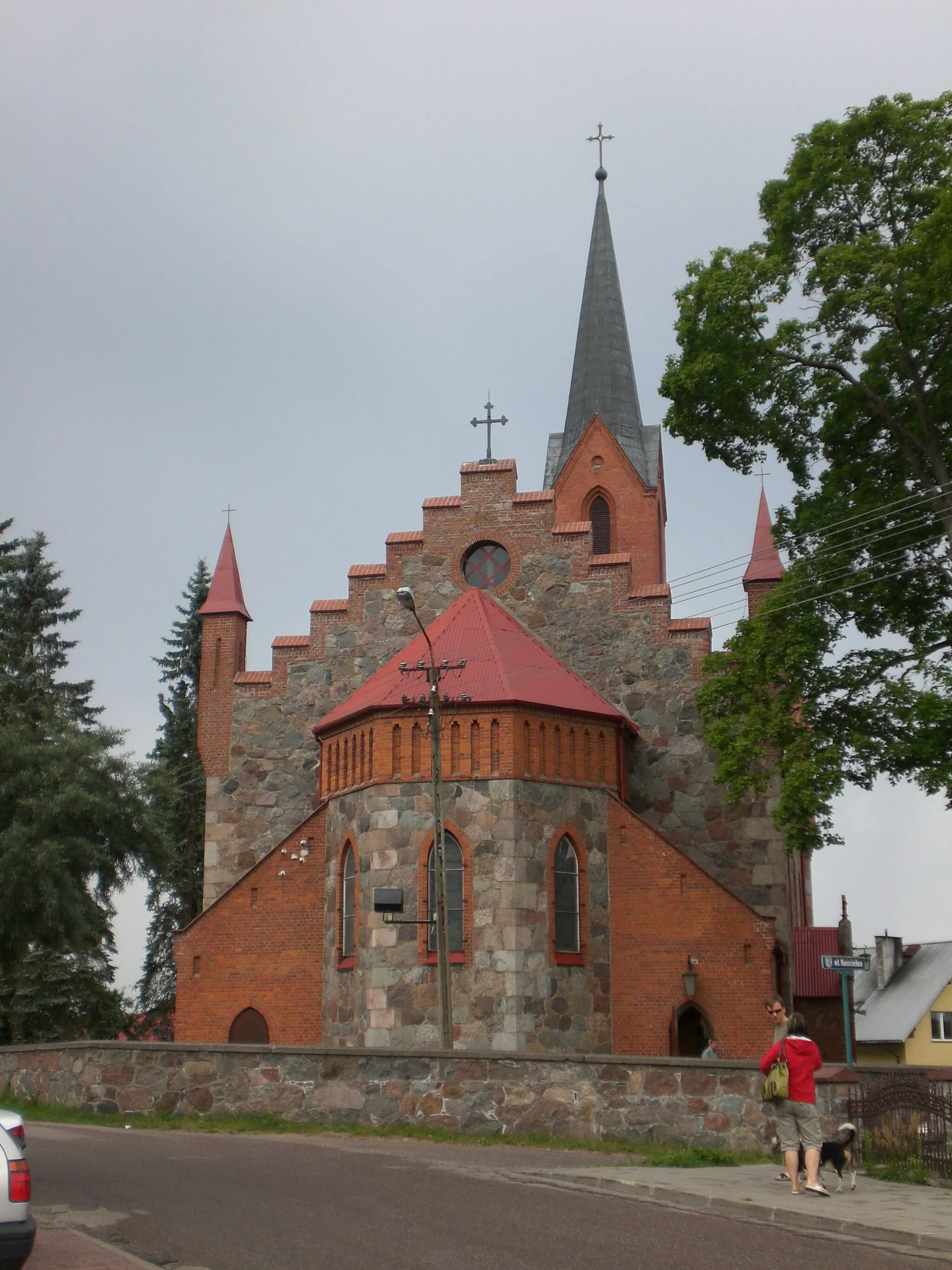 Photo showing: Immaculate Conception church in Gowidlino, Poland