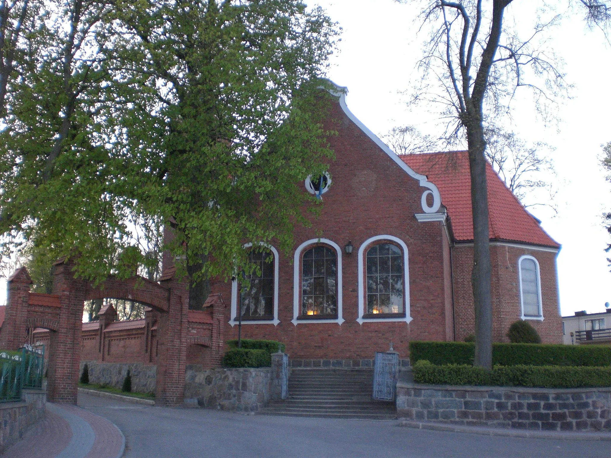 Photo showing: Goręczyno - church from 1639