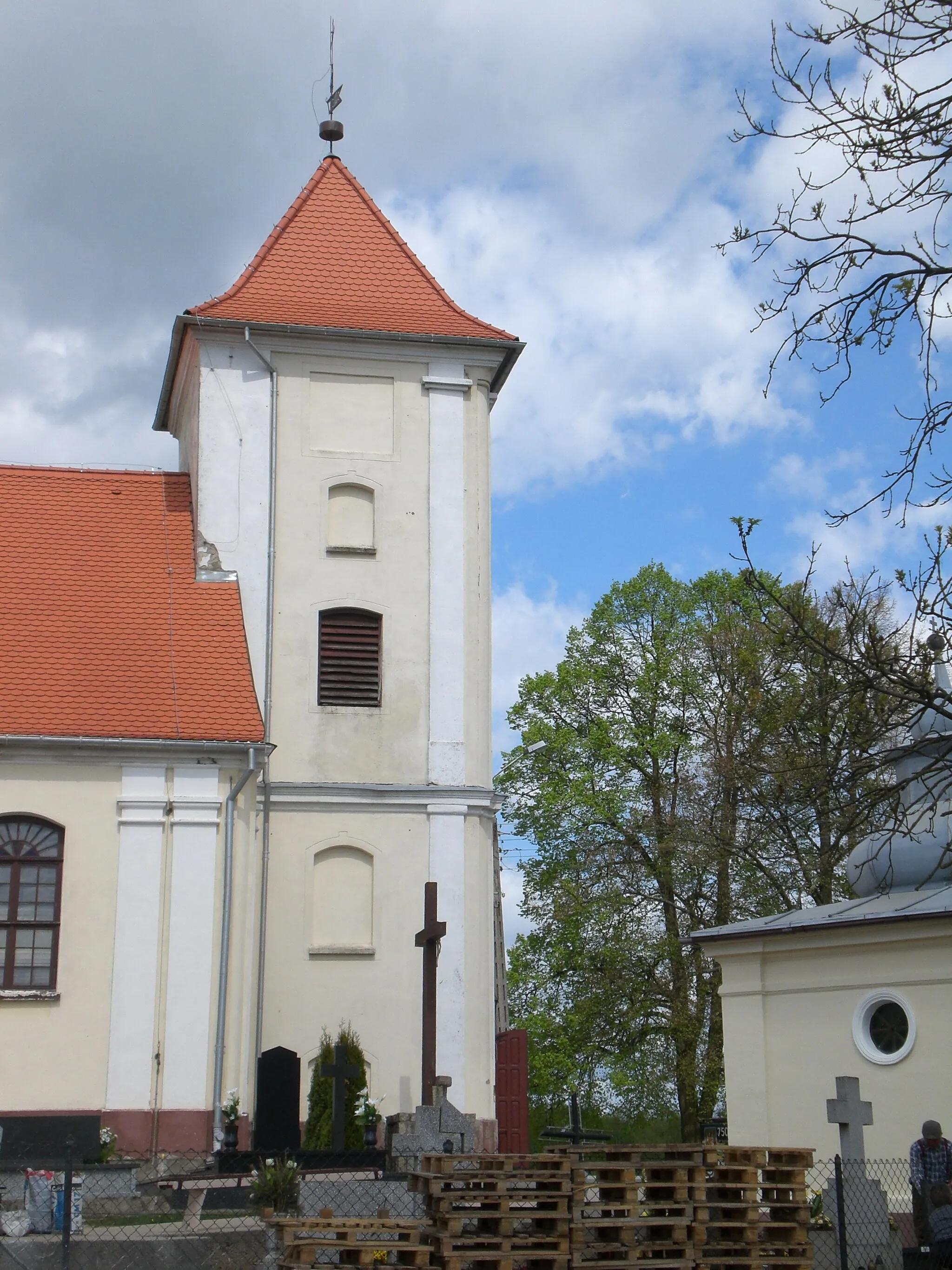 Photo showing: Saint Andrew church in Garczyn, Poland