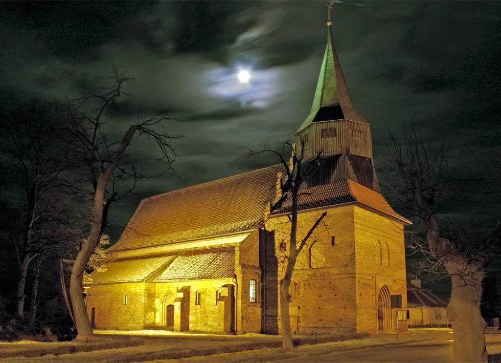 Photo showing: Church in Cedry Wielkie