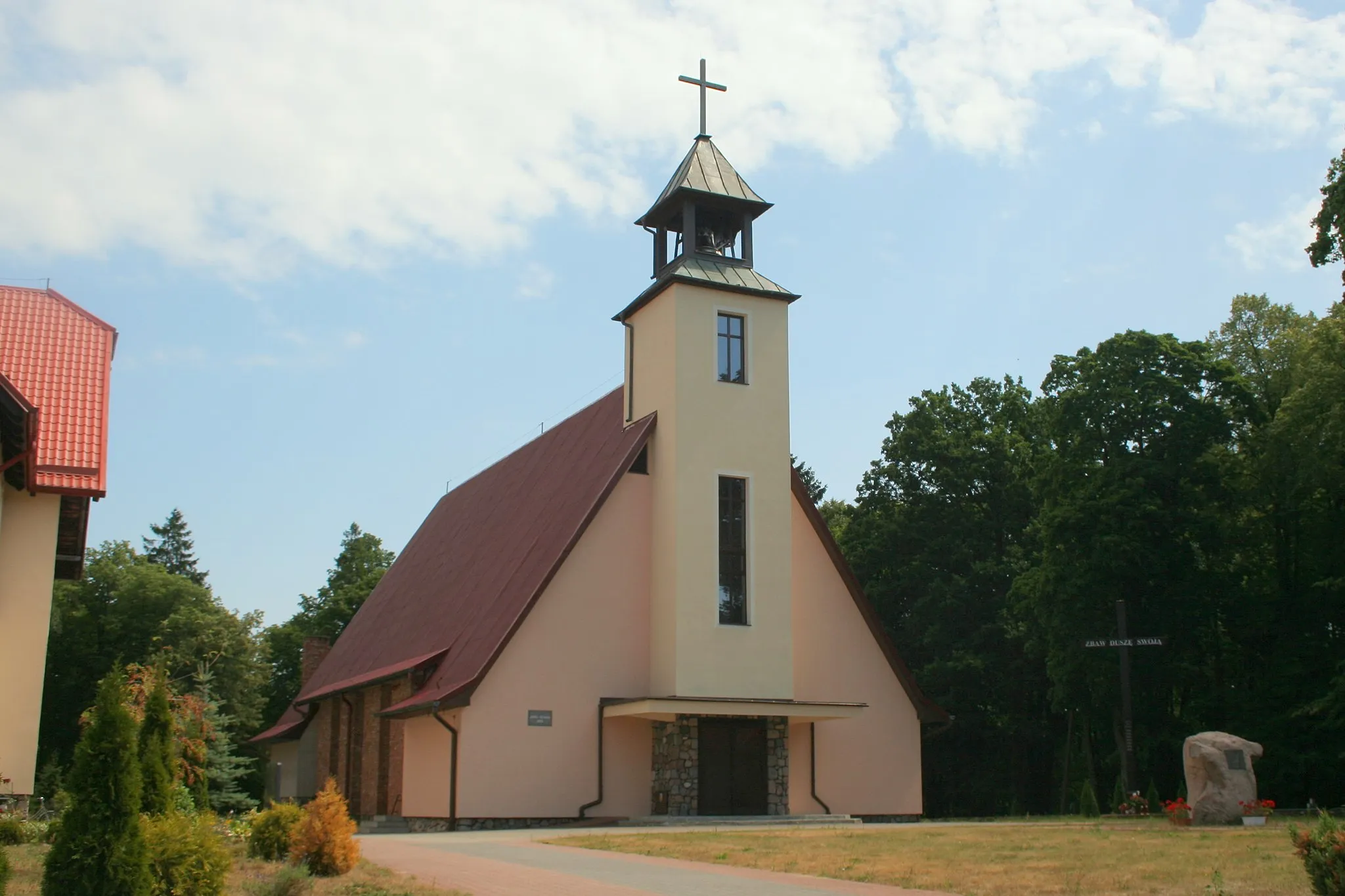 Photo showing: Church in Bożepole Wielkie.