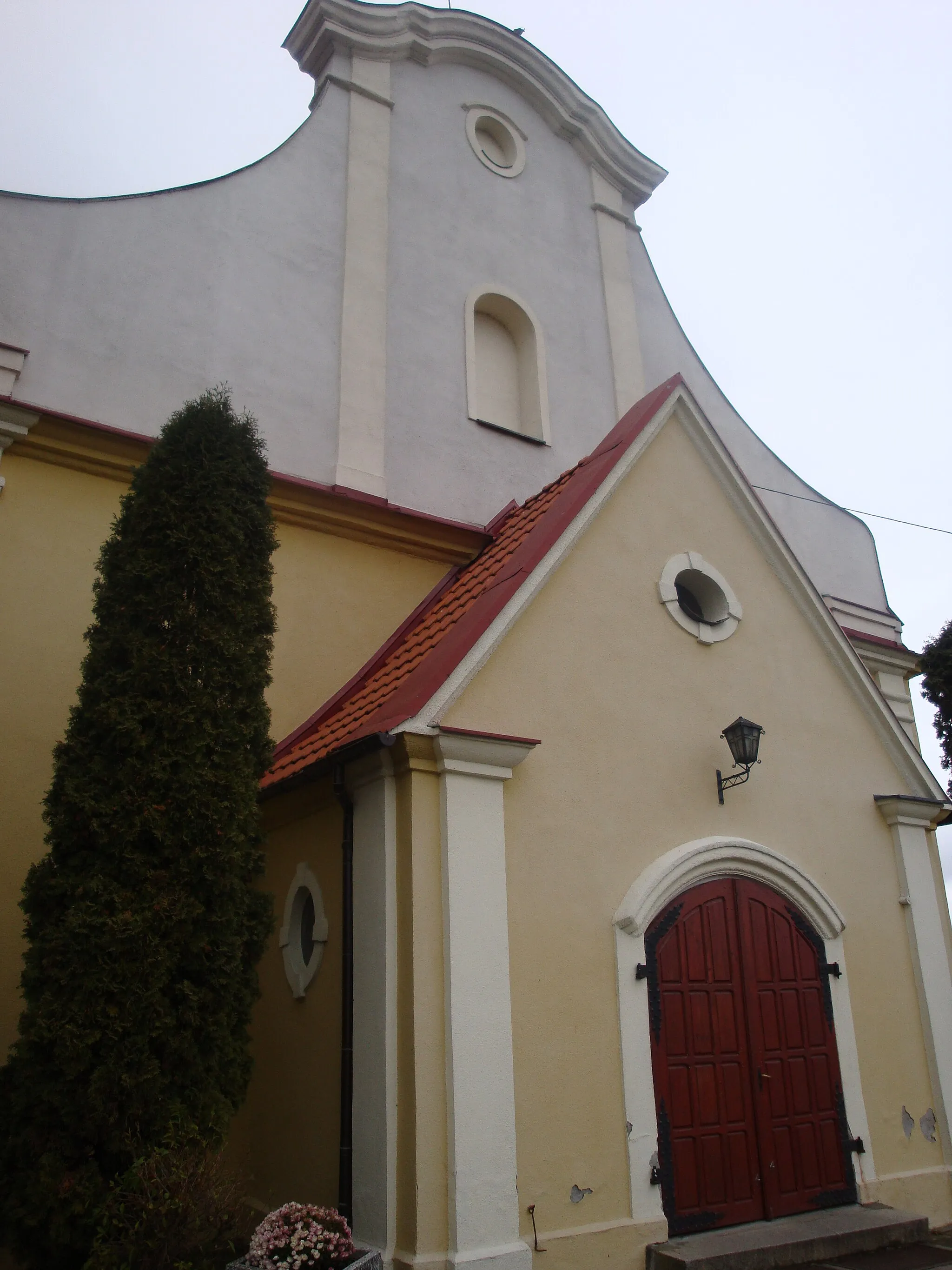 Photo showing: Church of St. Adalbert in Bobowo, Poland