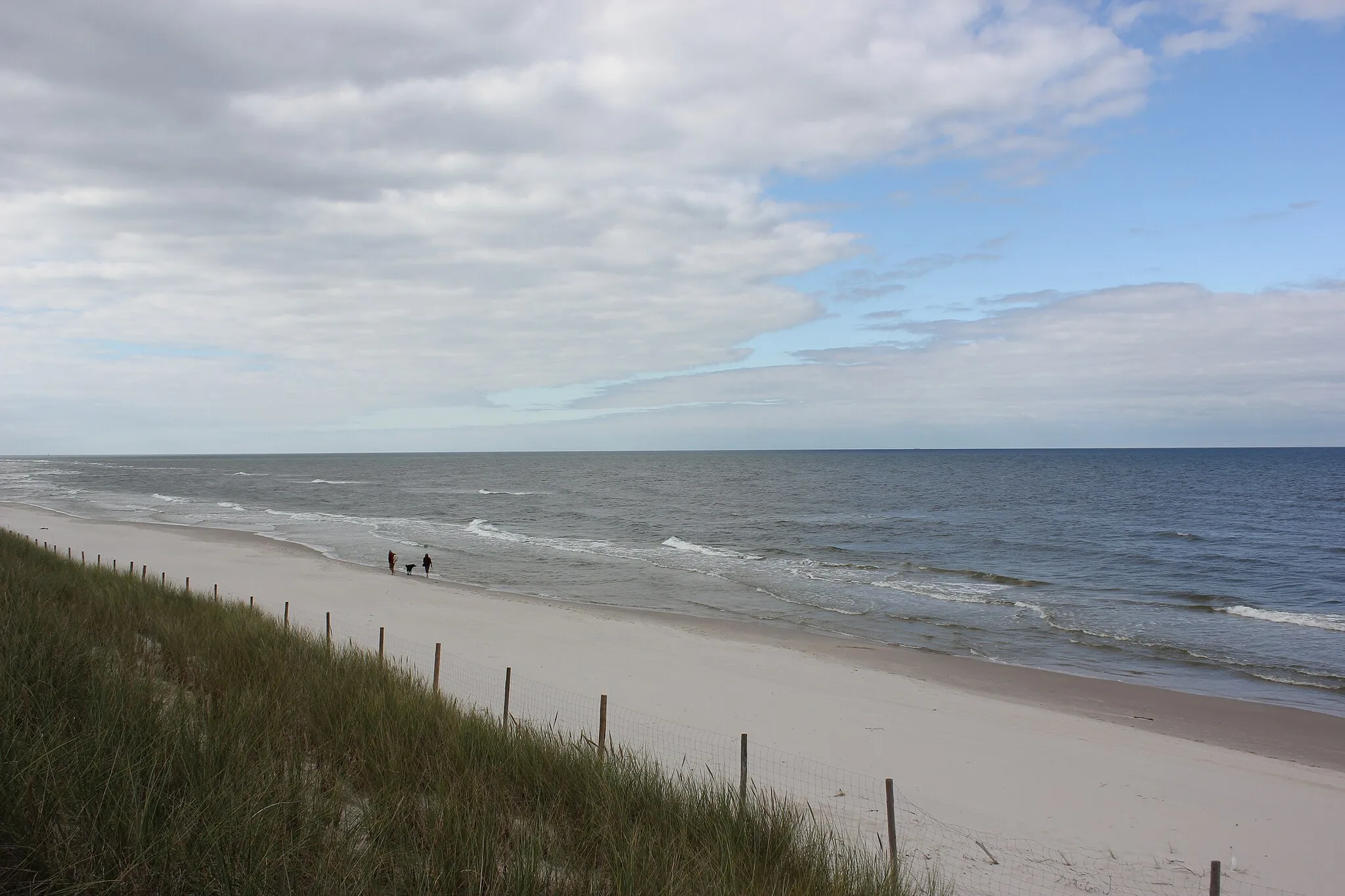 Photo showing: Białogóra - beach