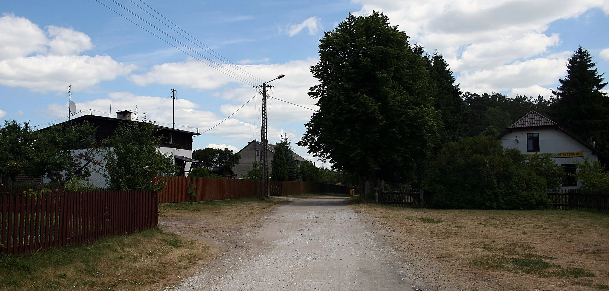 Photo showing: Zaborski Park Krajobrazowy,

fragment miejscowości Widno