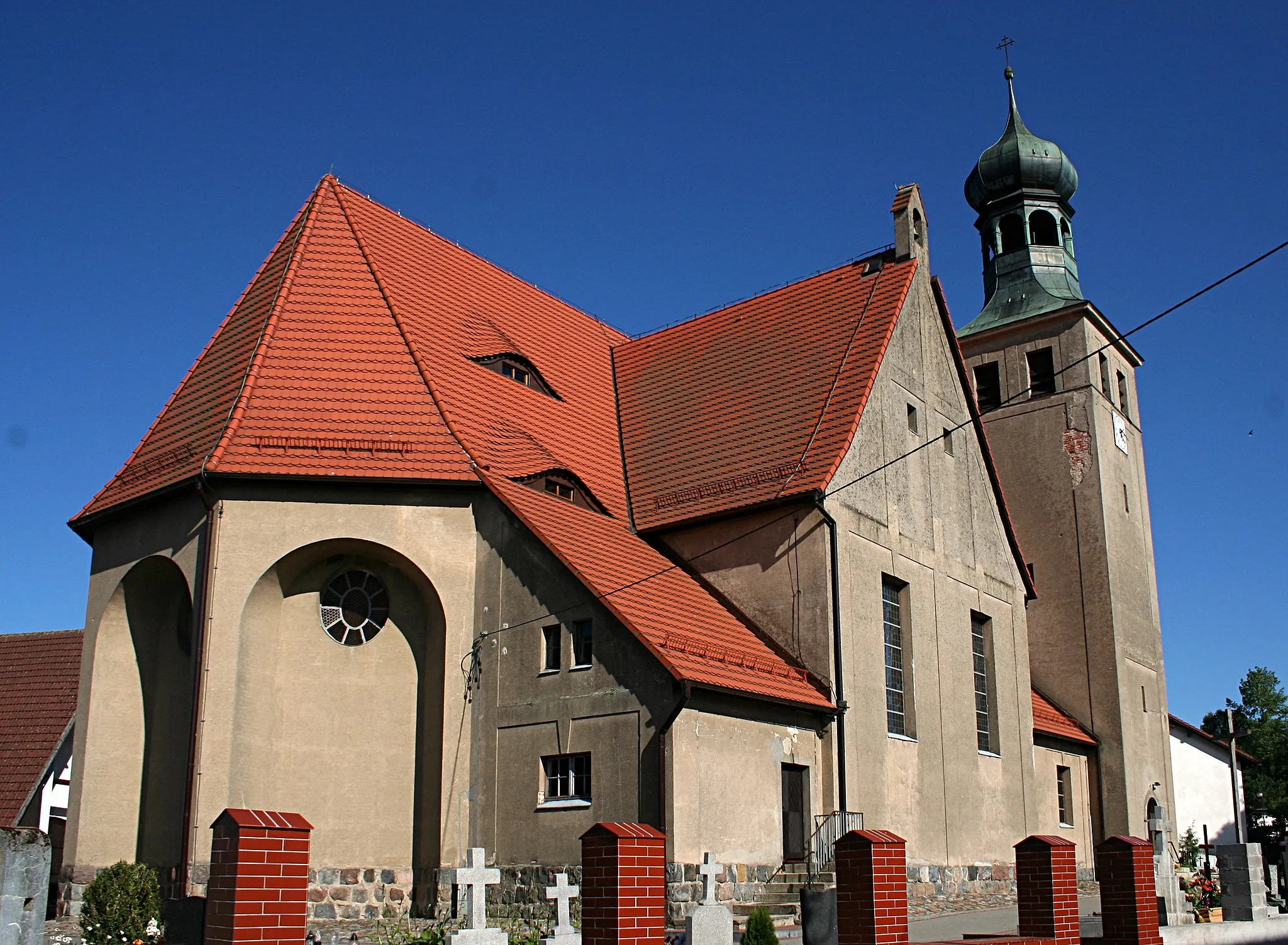 Photo showing: Kościół św. Barbary w Swornegaciach