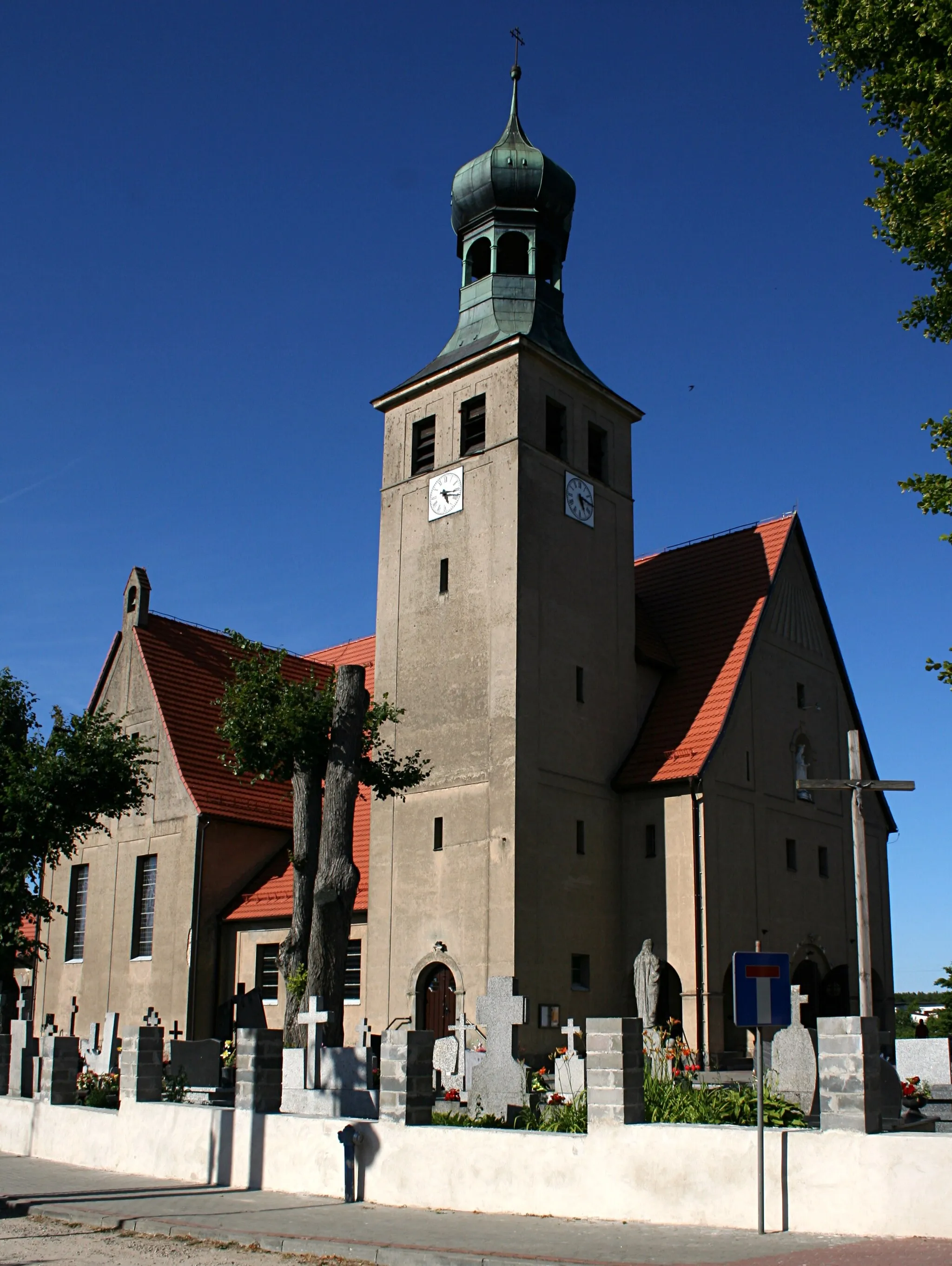 Photo showing: Kościół św. Barbary w Swornychgaciach