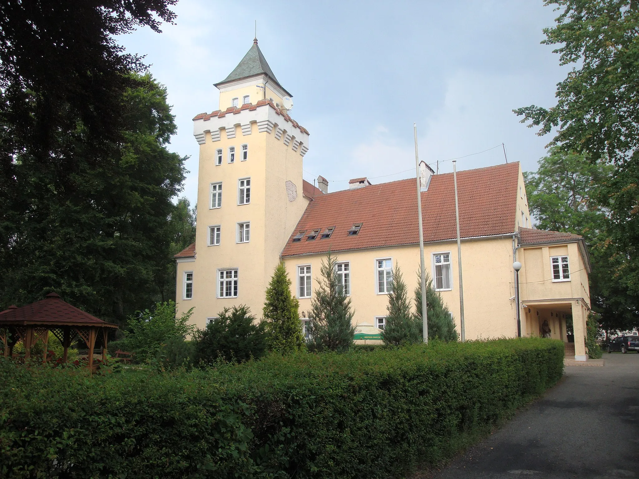 Photo showing: Nowęcin-village in Gmina Wicko, near Łeba, Poland