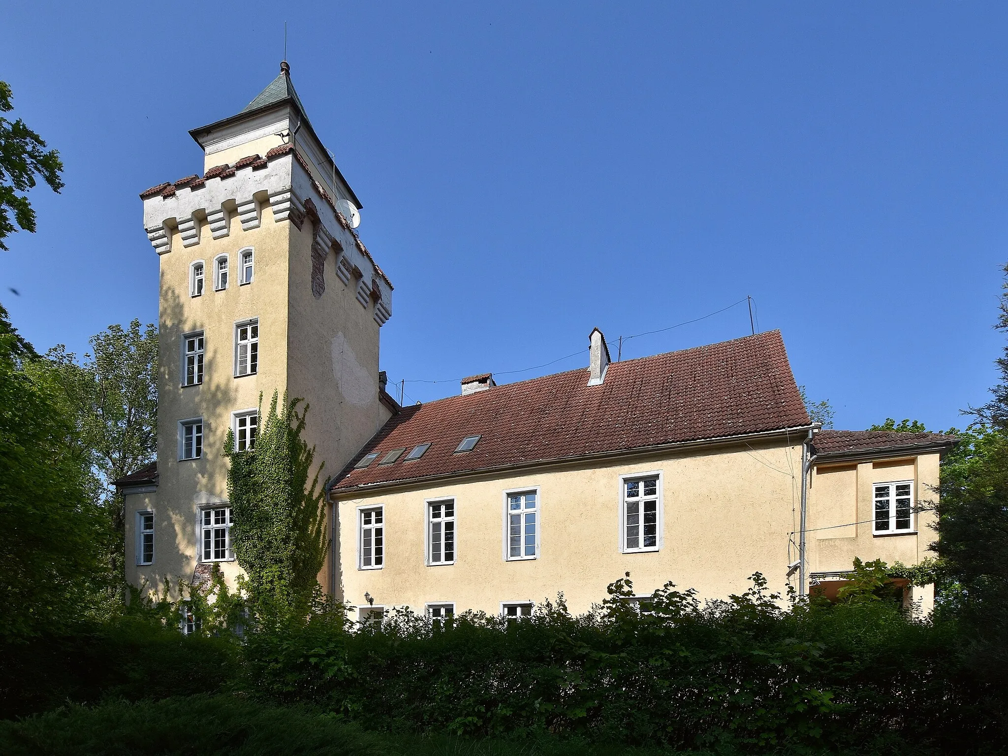 Photo showing: Nowęcin, pałac