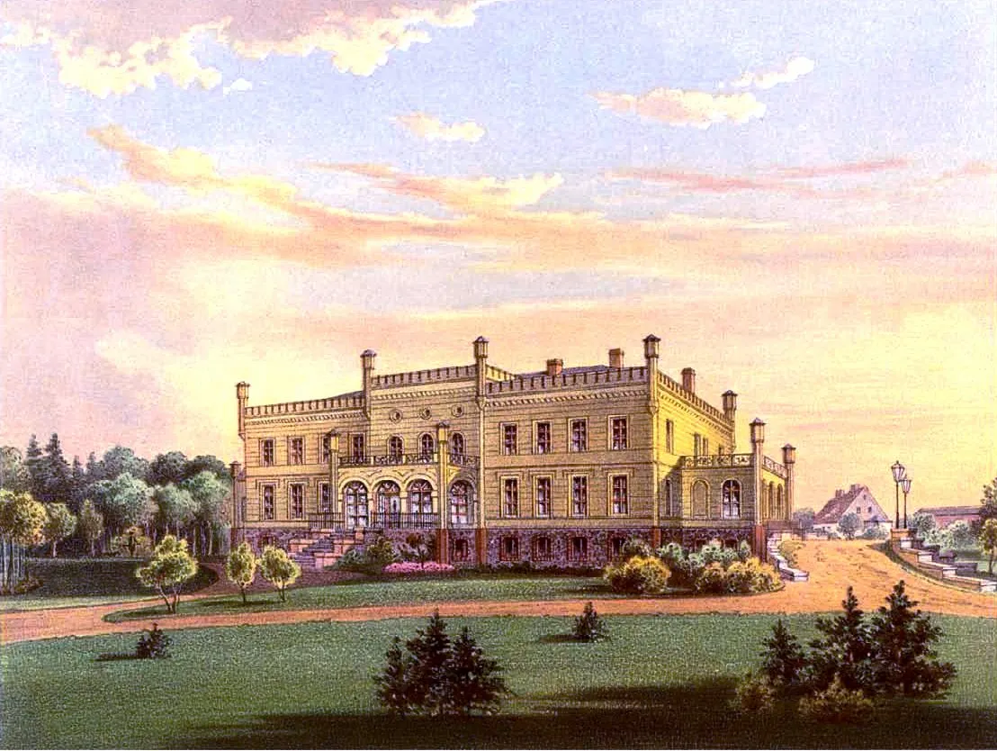 Photo showing: Palace in Jerzkowice