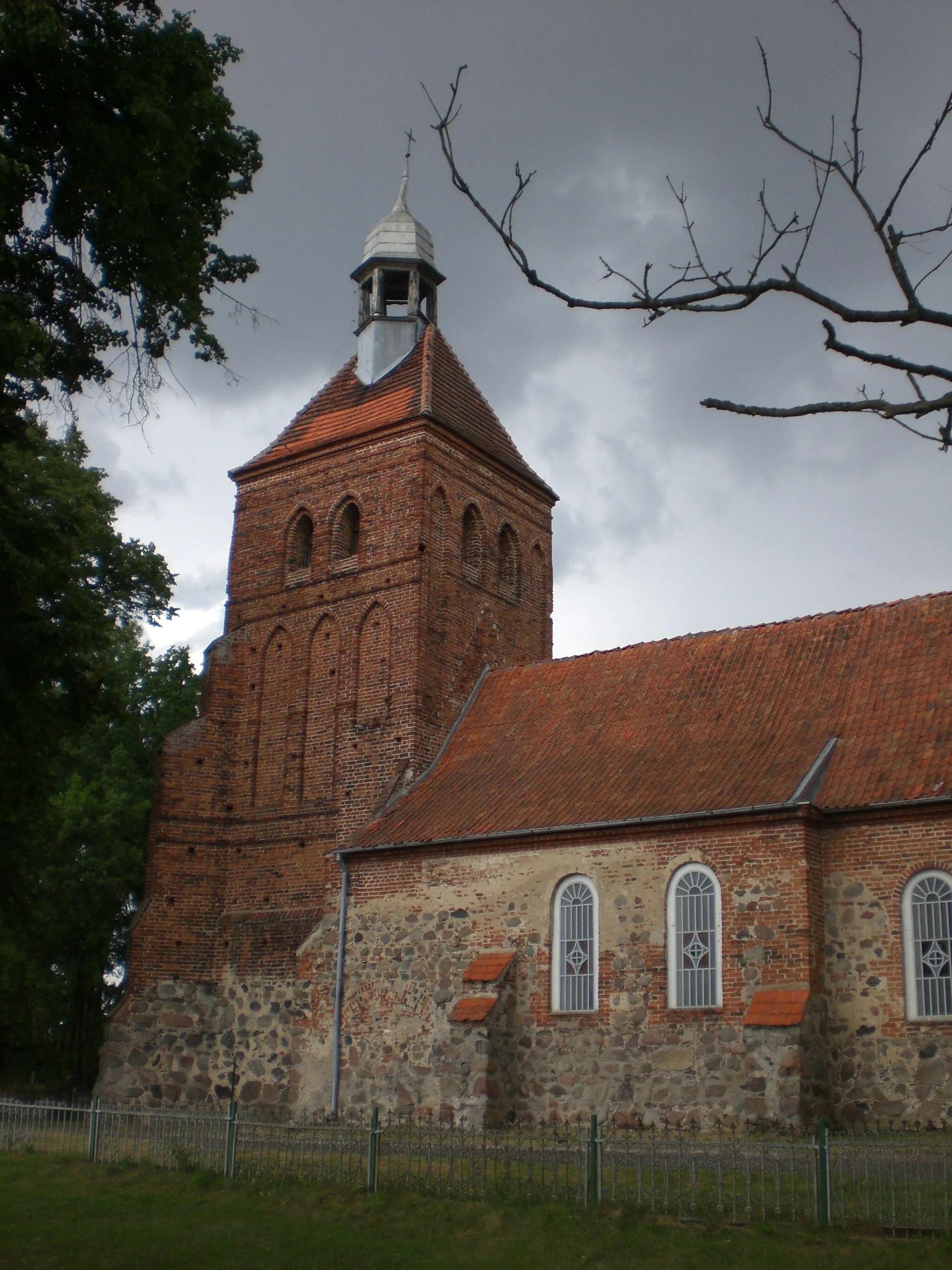 Photo showing: Christ the King church in Trumieje, Poland