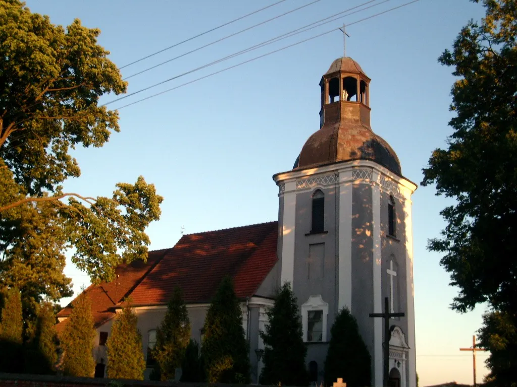 Photo showing: The church in Pruszcz, Poland
