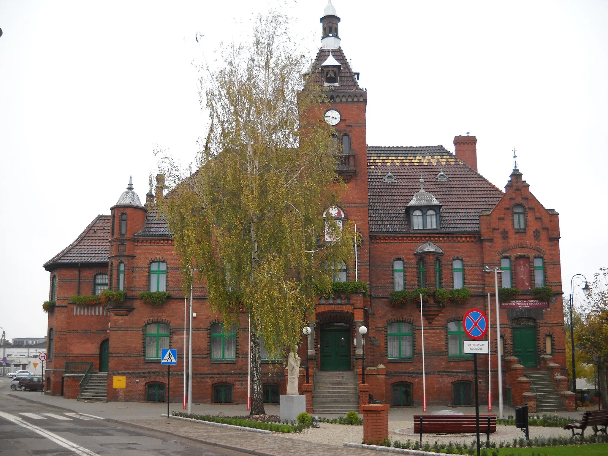 Photo showing: Łasin Town Hall