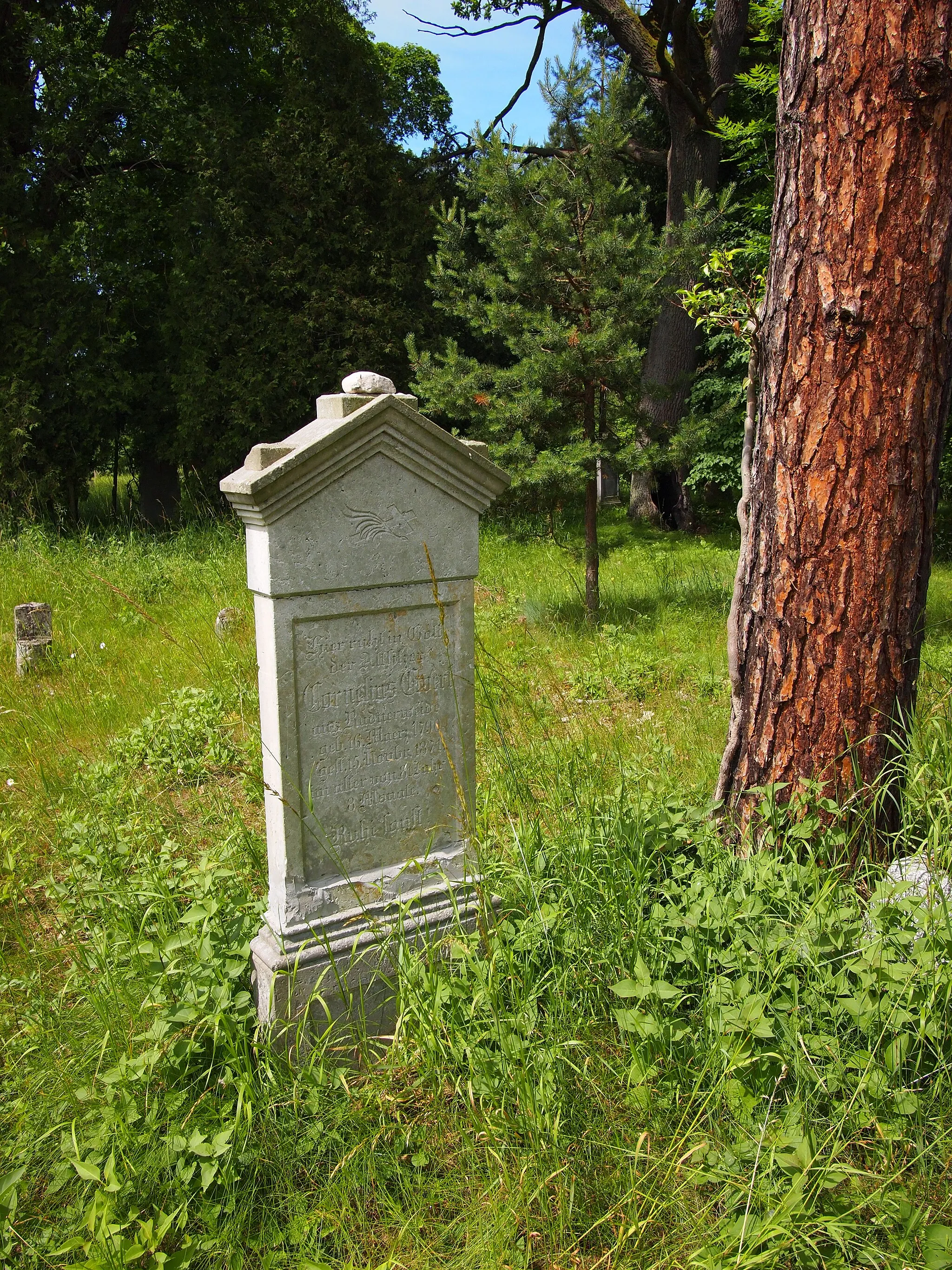 Photo showing: Mennonite cemetery